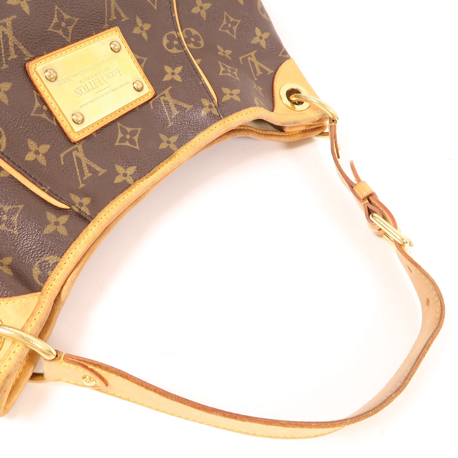 LOUIS VUITTON Monogram Galliera PM金扣肩背袋