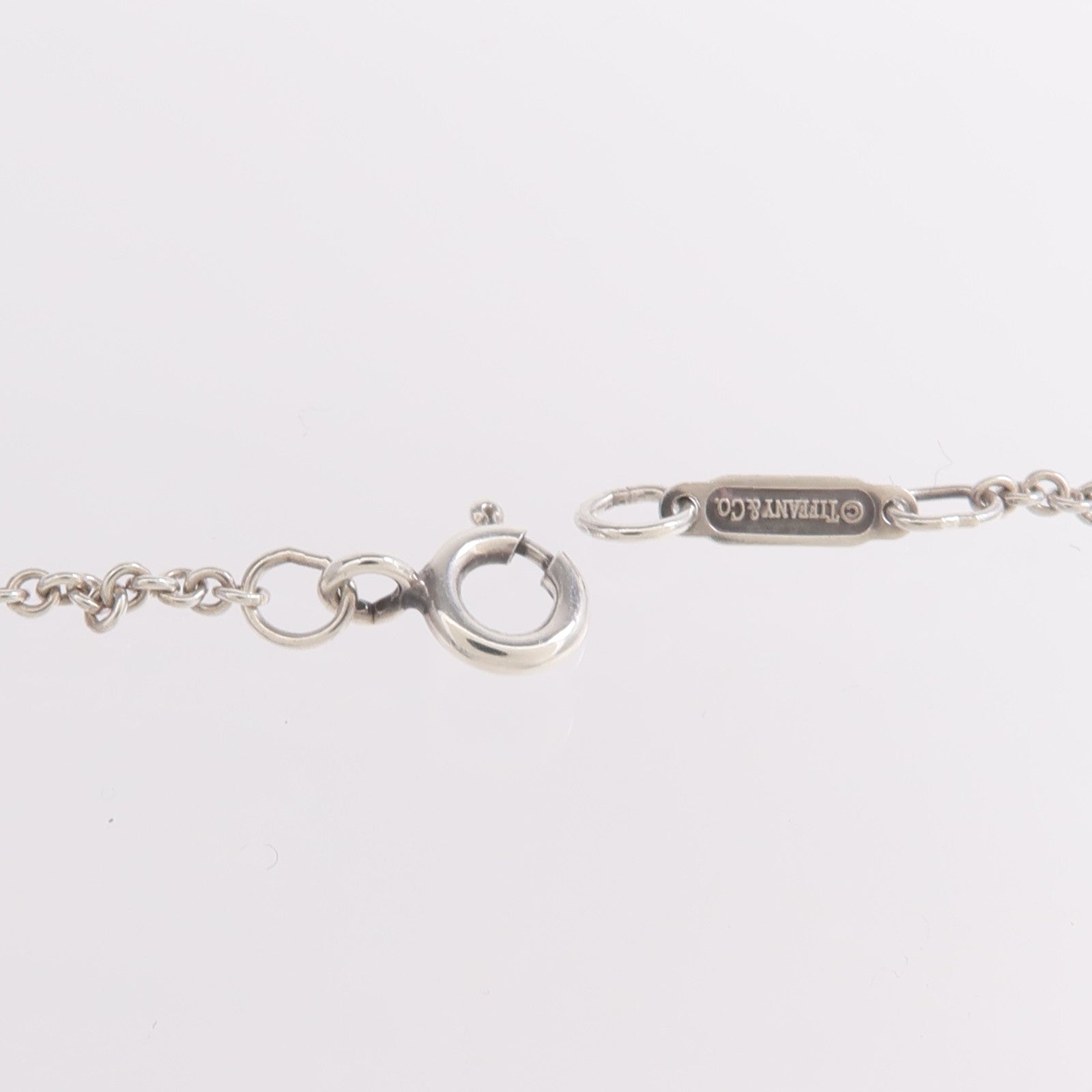 TIFFANY＆CO 925純銀Atlas Cube項鍊