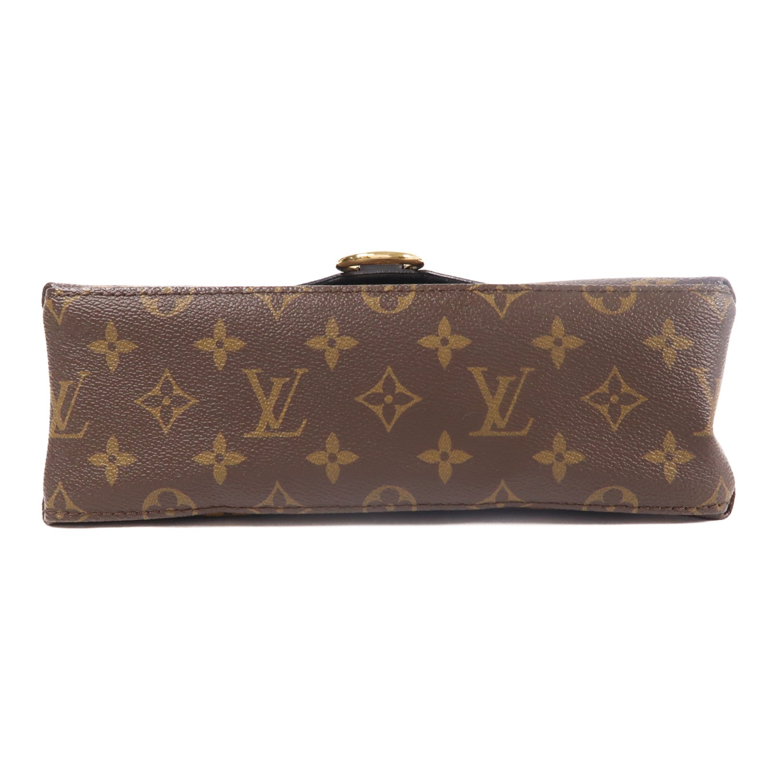LOUIS VUITTON Monogram/Epi Saint Michel金扣肩背袋