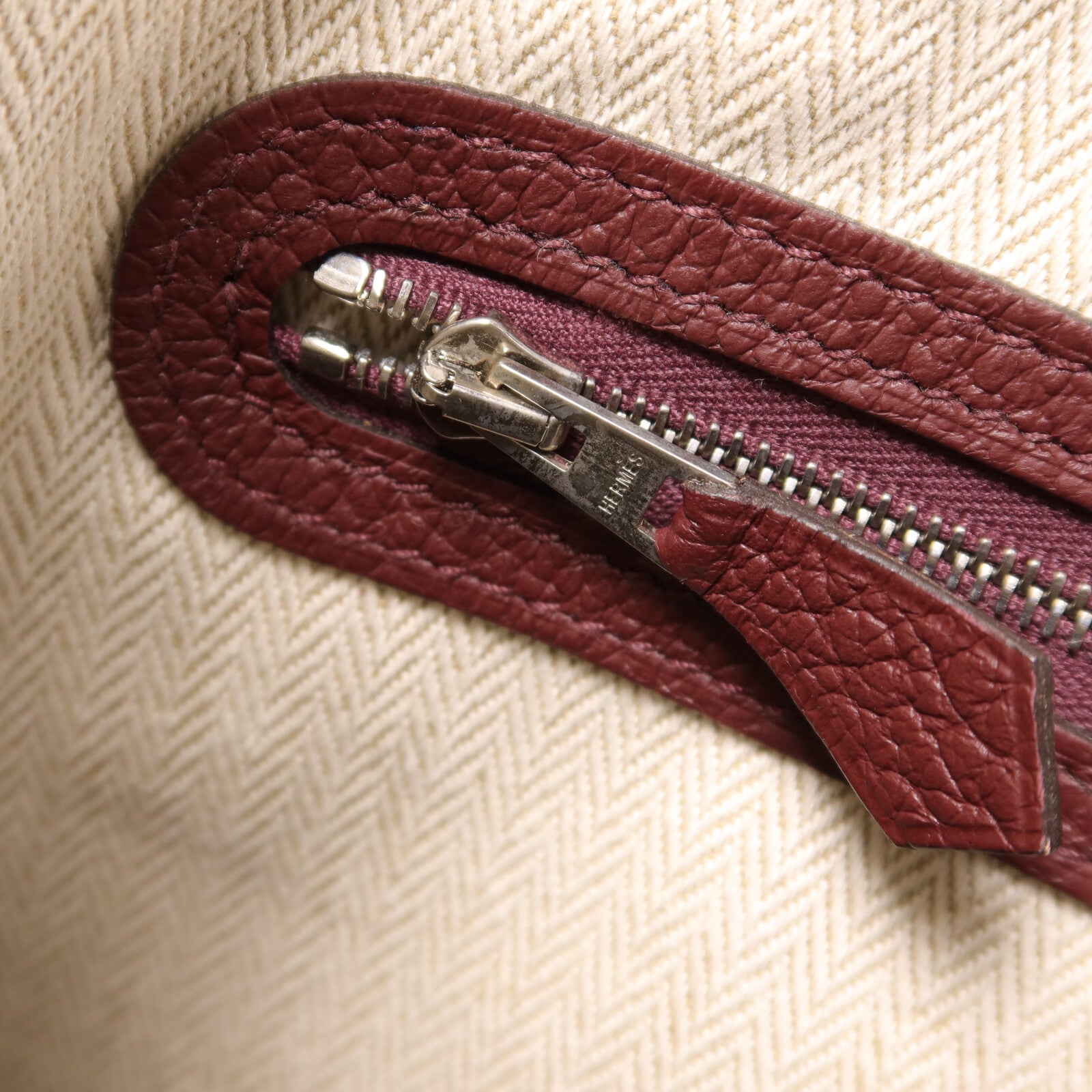 HERMES Negonda皮革Garden Party PM手挽袋Rough H