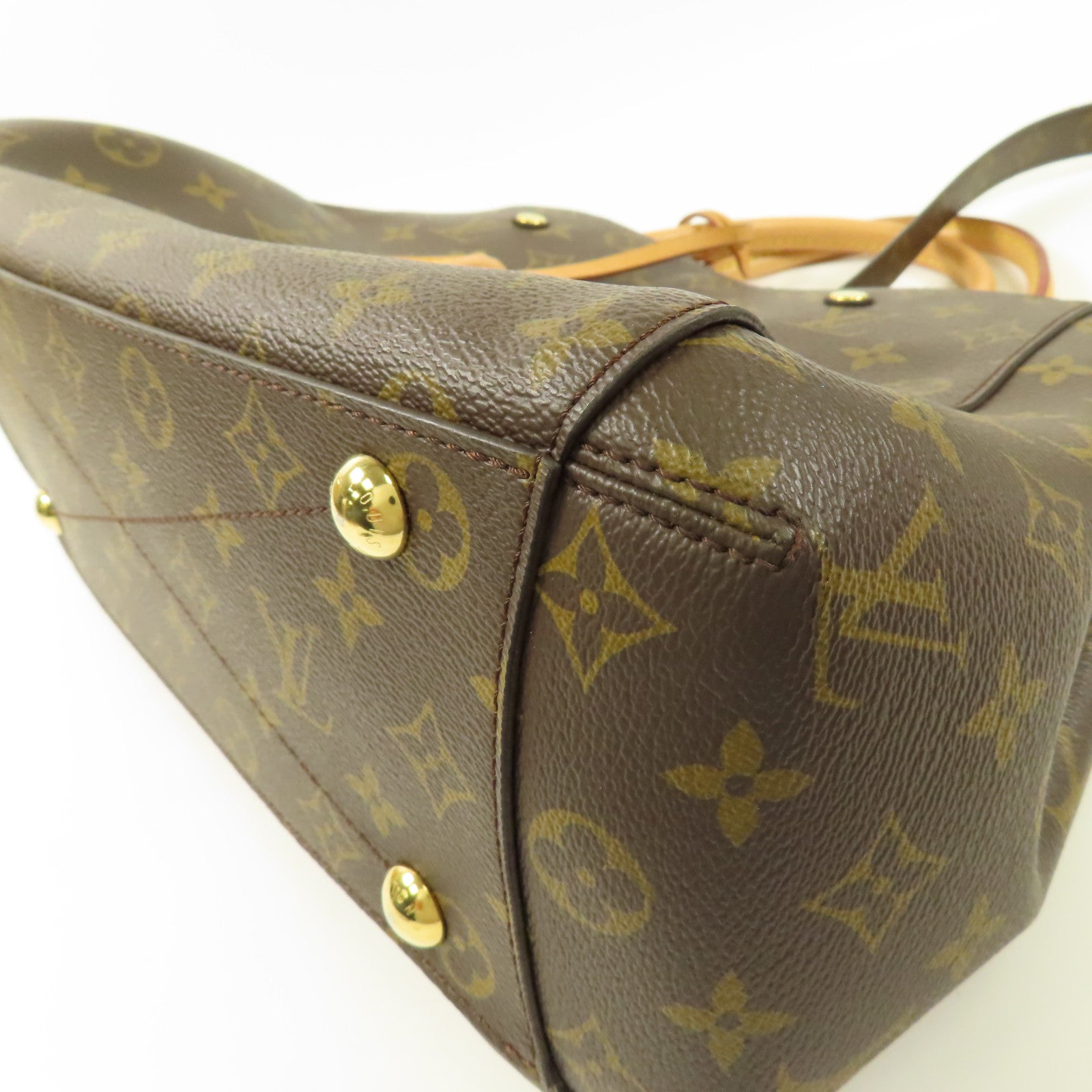 LOUIS VUITTON Monogram Montaigne MM金扣手挽肩背兩用袋