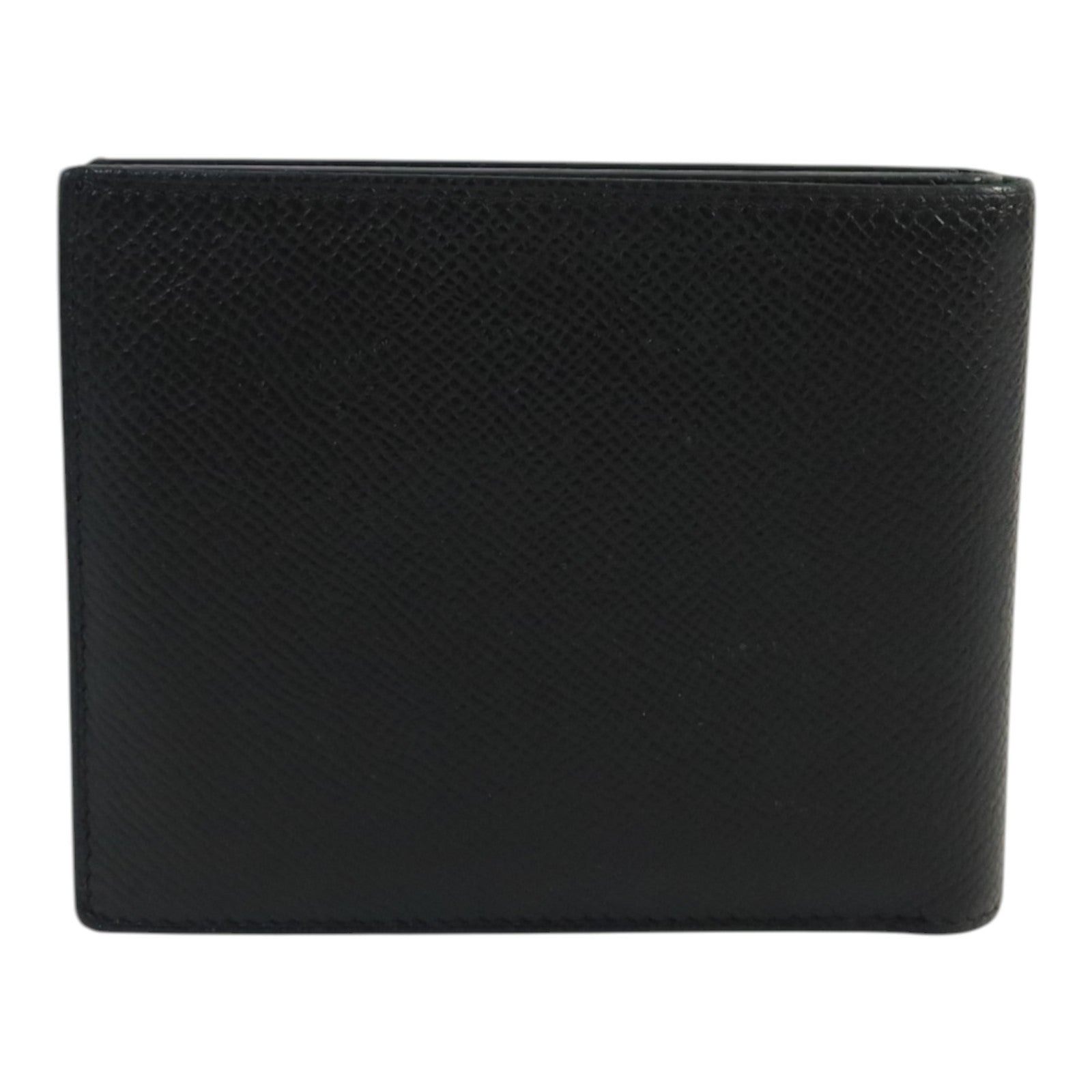 HERMES Epsom皮革Citizen Twill Compact Wallet錢包Noir
