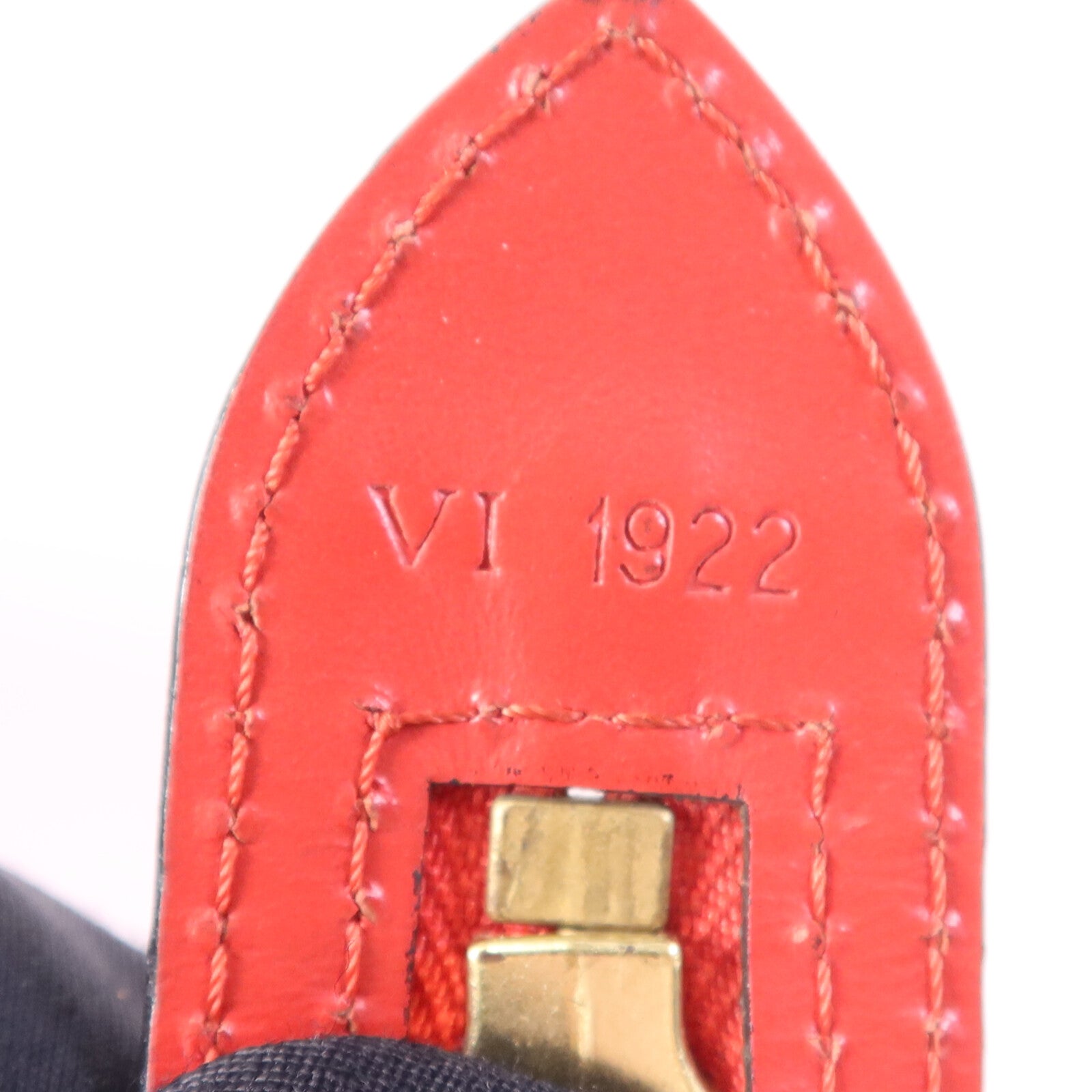 LOUIS VUITTON Epi Saint Jacques金扣肩背袋/手挽袋