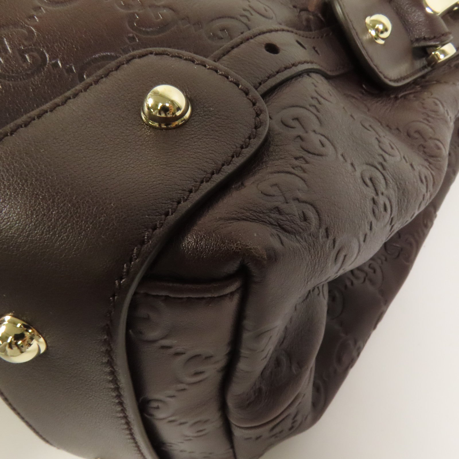 GUCCI 牛皮皮革Pelham金扣肩背袋