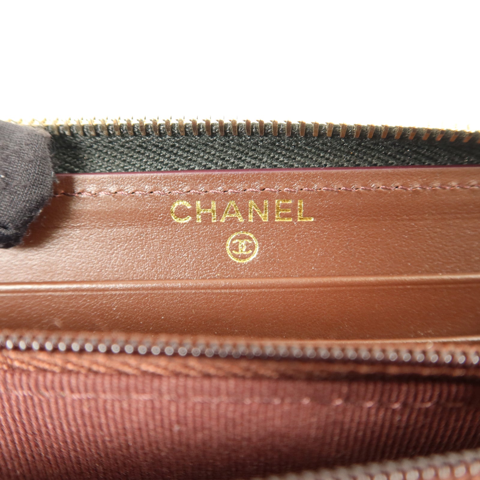 CHANEL 【激減優惠】牛皮皮革Zipper Wallet錢包
