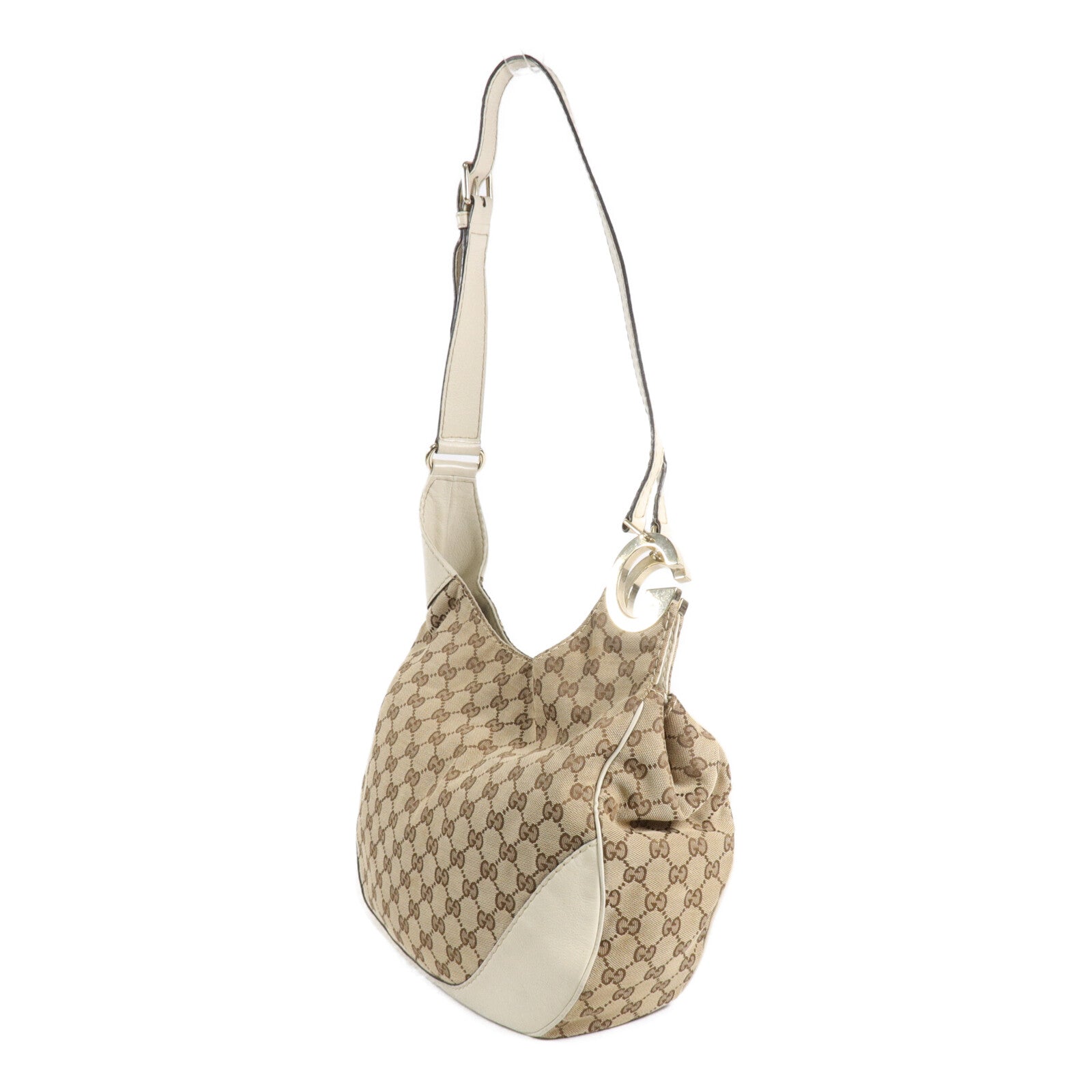 GUCCI 帆布Charlotte GG肩背袋