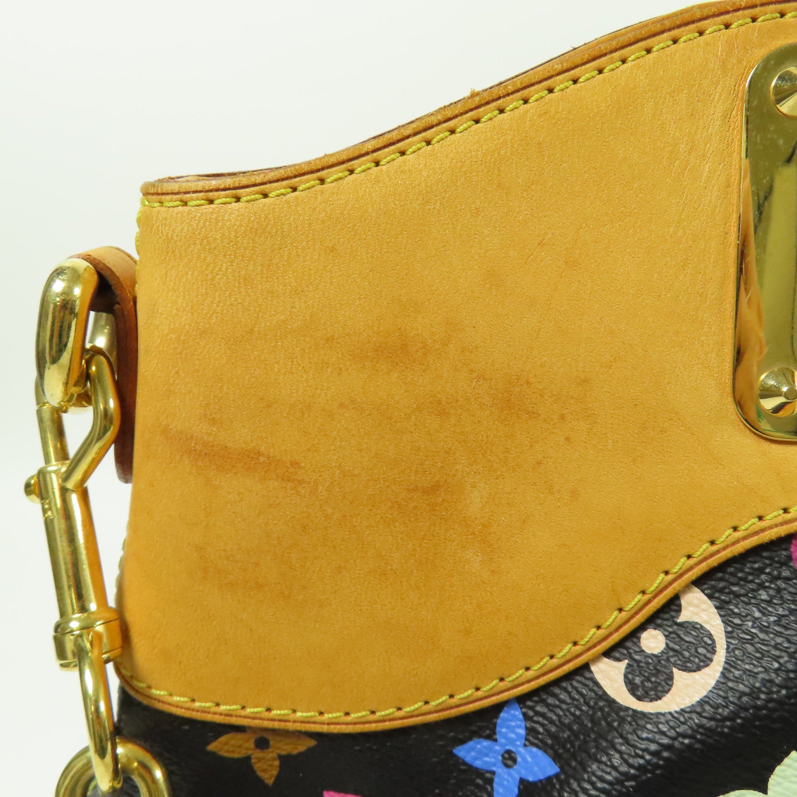 LOUIS VUITTON LV GHW Judy MM 2Way Shoulder Hand Bag M40256 Monogram Multicolore