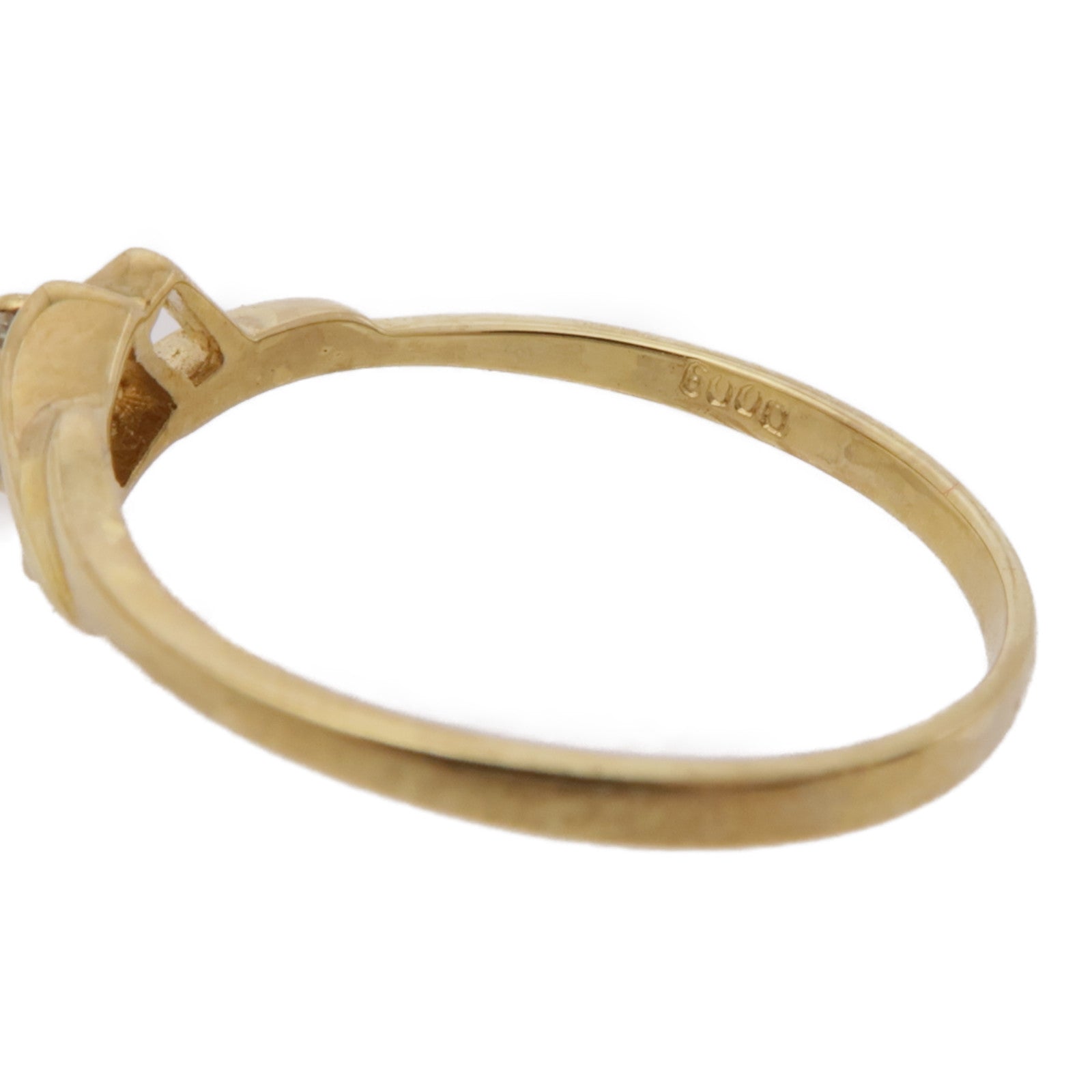 JEWELRY 18K黄金Diamond Ring鑽石戒指US#6