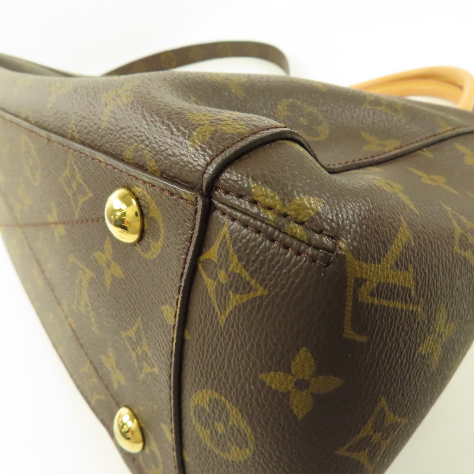 LOUIS VUITTON Monogram Montaigne MM金扣手挽肩背兩用袋