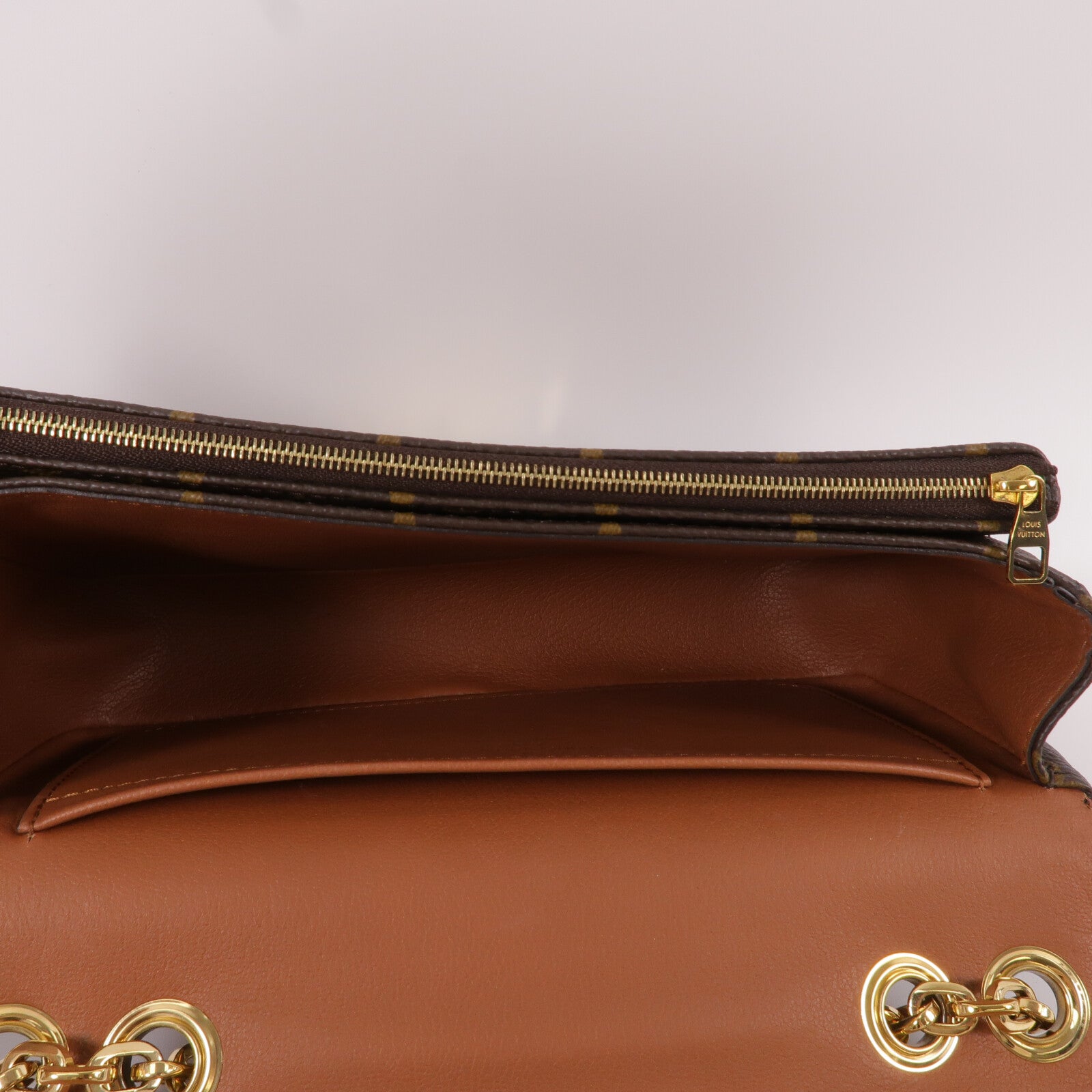 LOUIS VUITTON Monogram Marceau鏈帶肩背袋