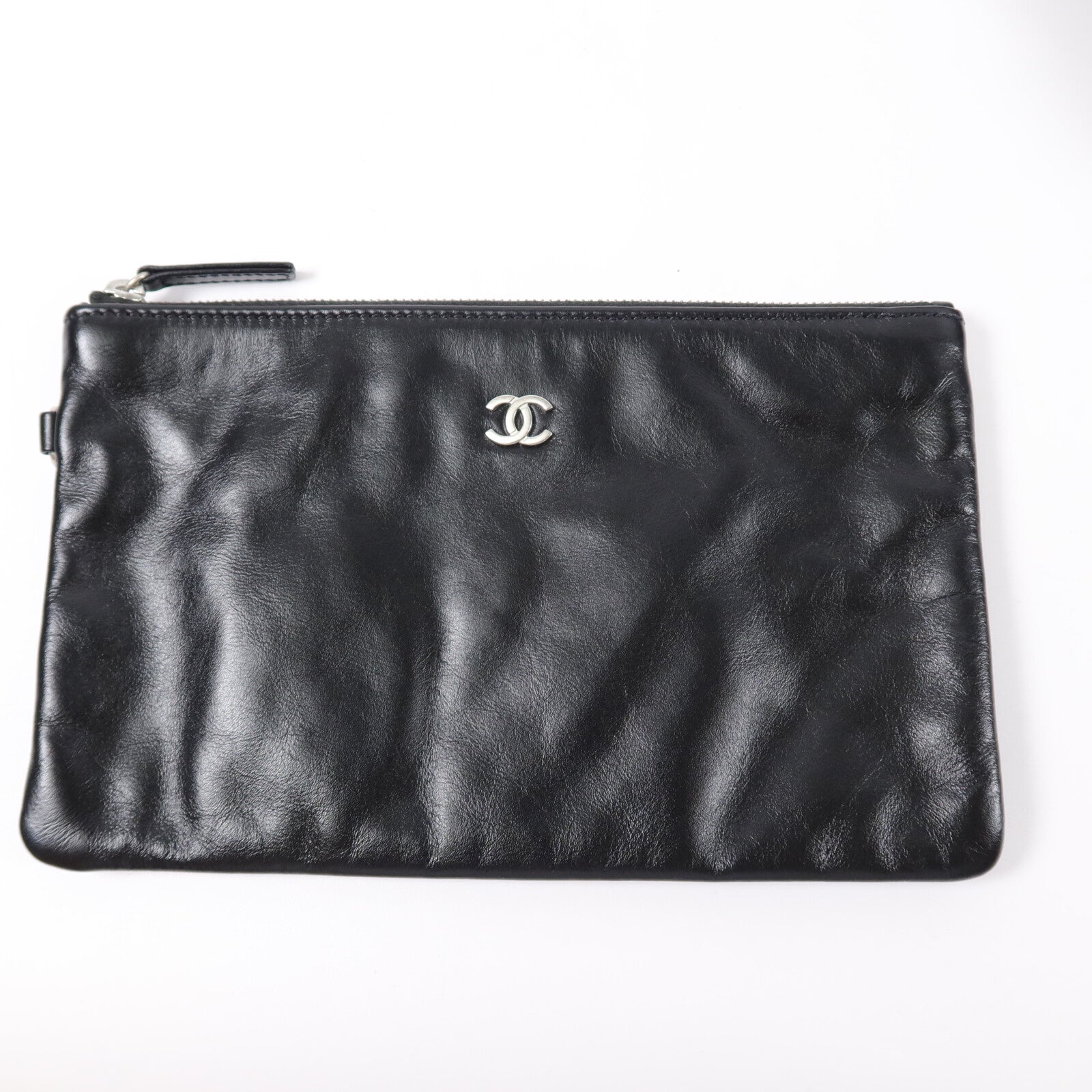 CHANEL 牛皮皮革C22 Large鏈帶肩背袋