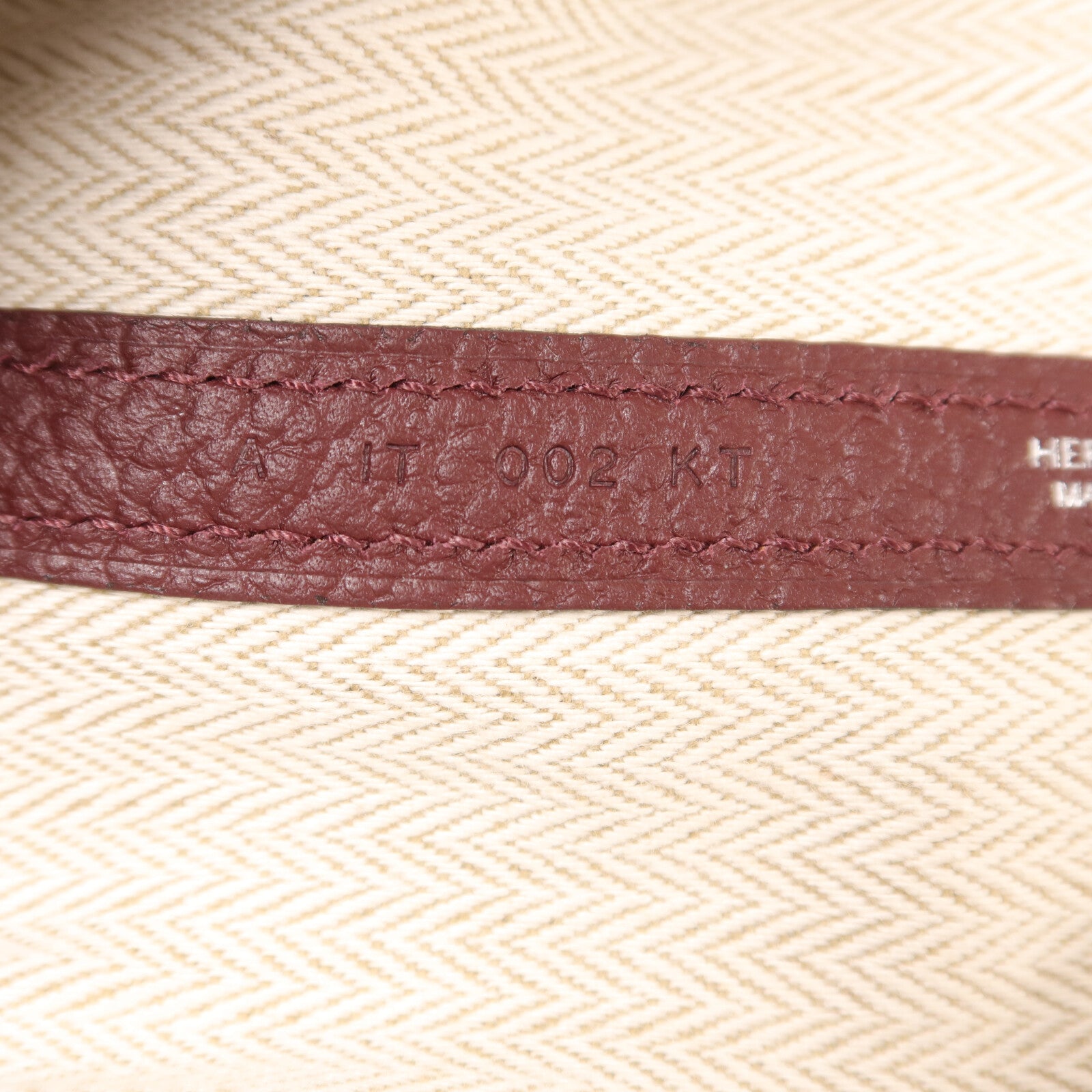 HERMES Negonda皮革Garden Party PM手挽袋Rough H