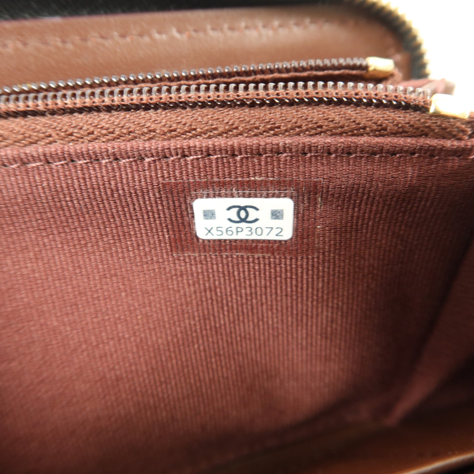CHANEL 【激減優惠】牛皮皮革Zipper Wallet錢包