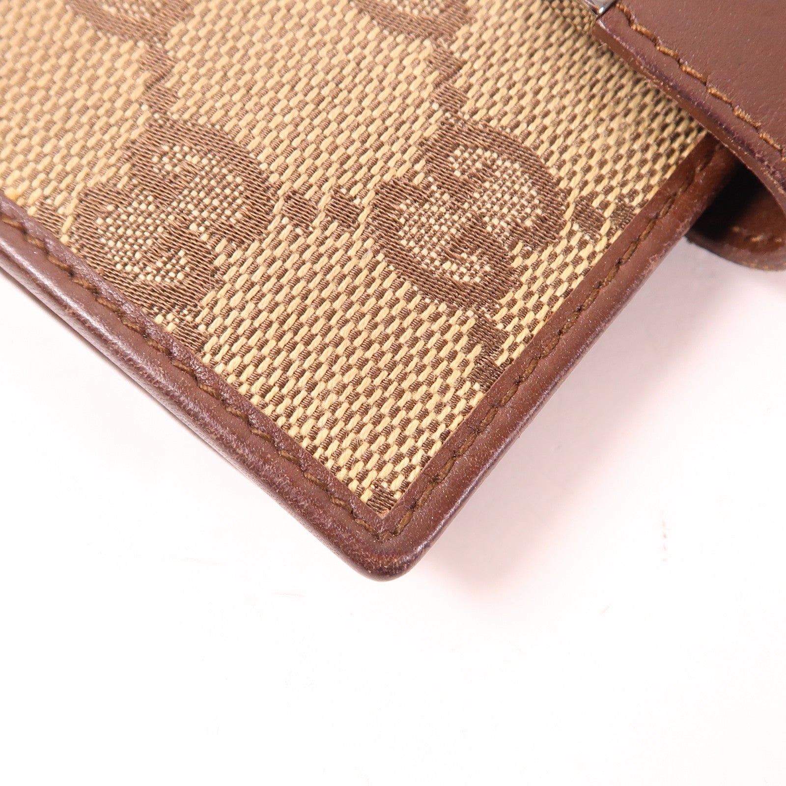 GUCCI 帆布Wallet銀扣錢包