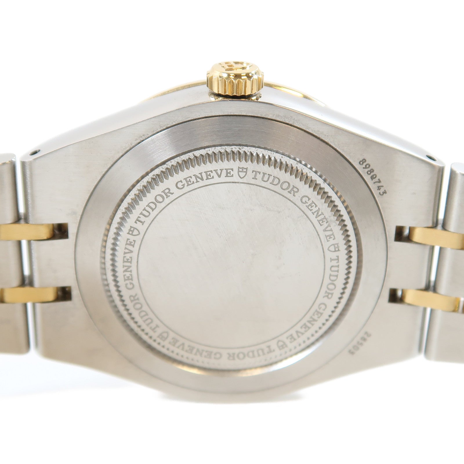 TUDOR Royal 38mm 18K黃金/不鏽鋼手錶自動機芯黑色
