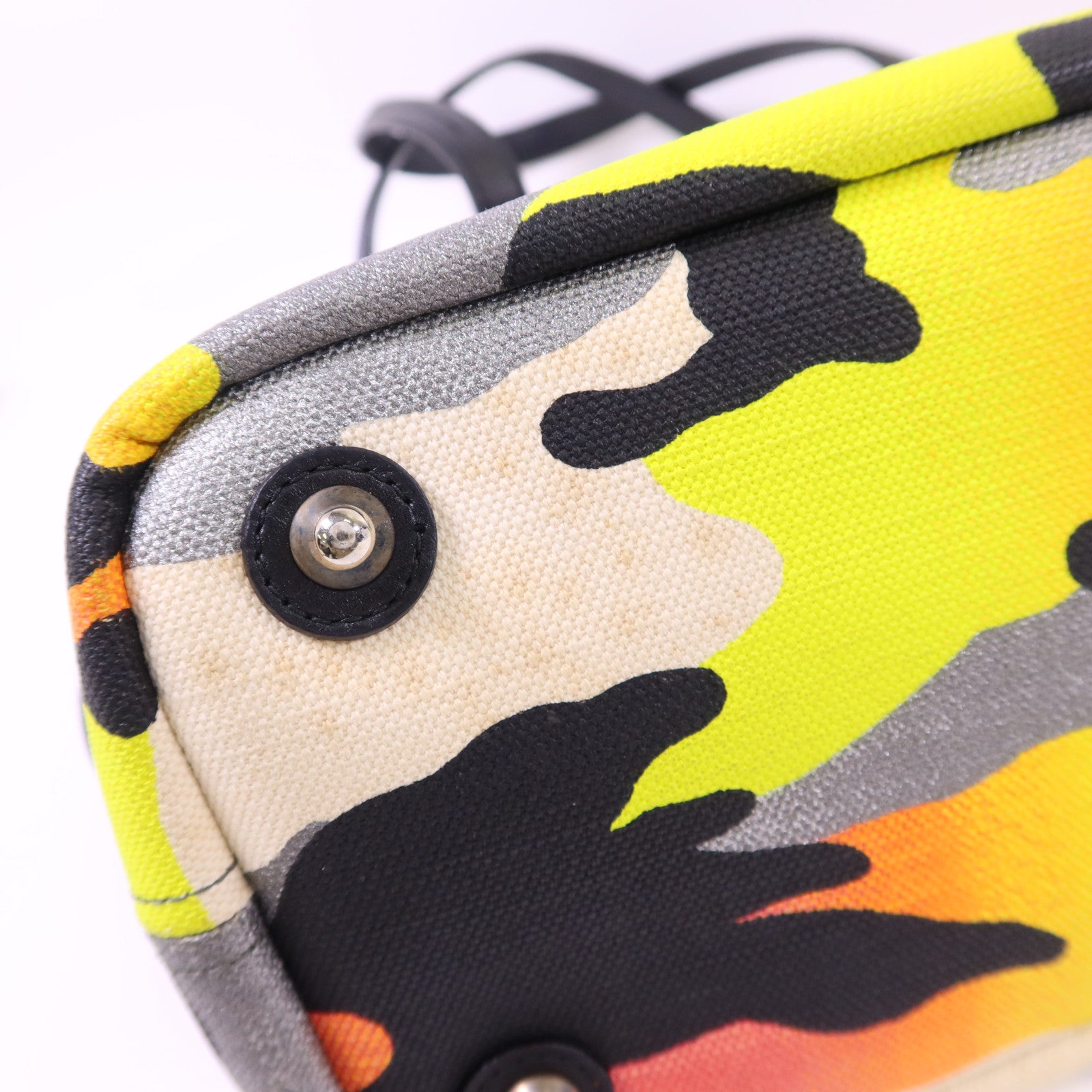 Dior 帆布Dior X Anselm Reyle銀扣肩背袋