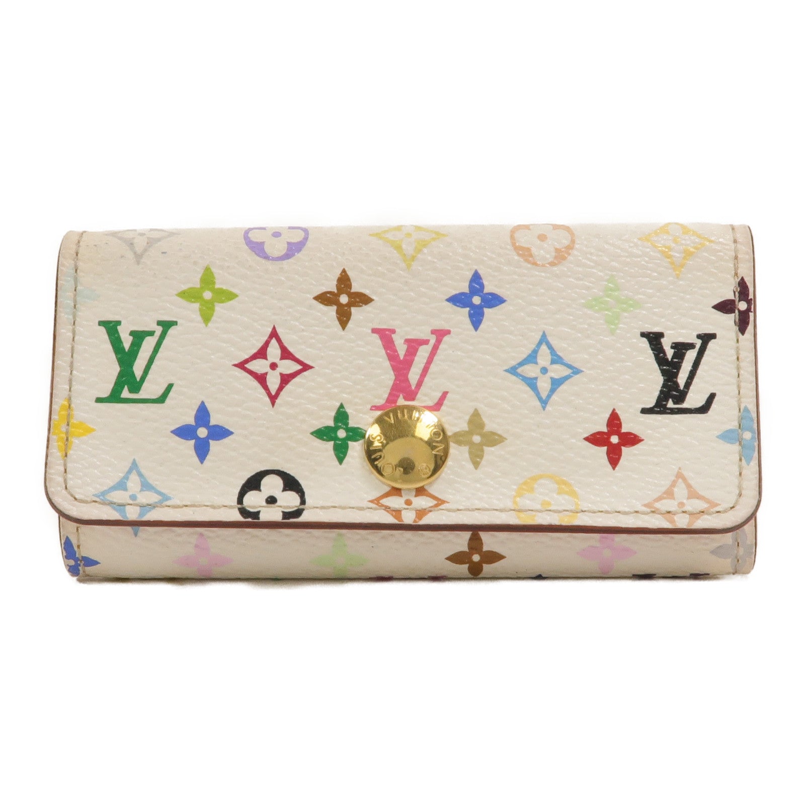LOUIS VUITTON Monogram Multicolore Multicles 4 Key Holder鎖匙包