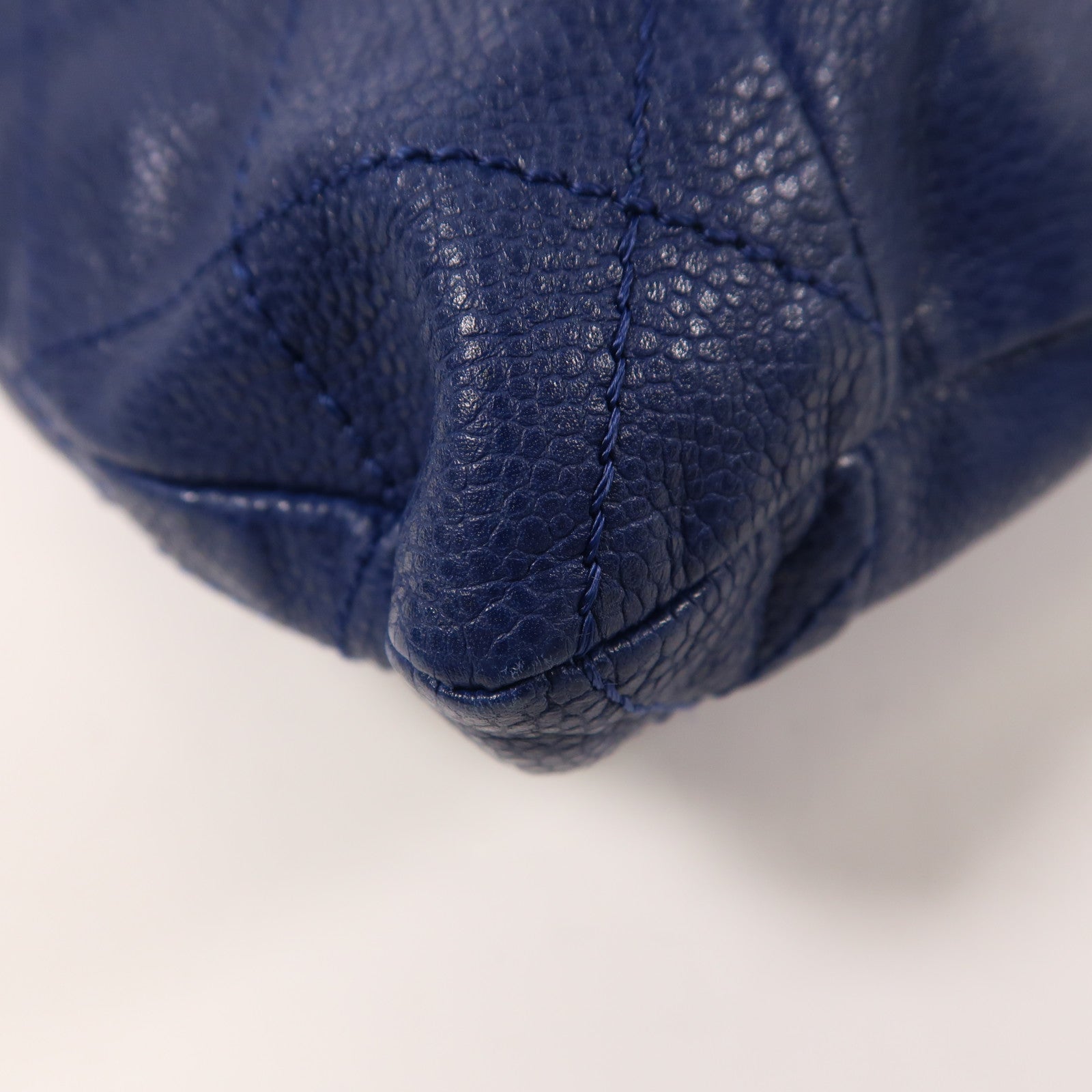 CHANEL 牛皮皮革Chain Shoulder銀扣鏈帶肩背袋