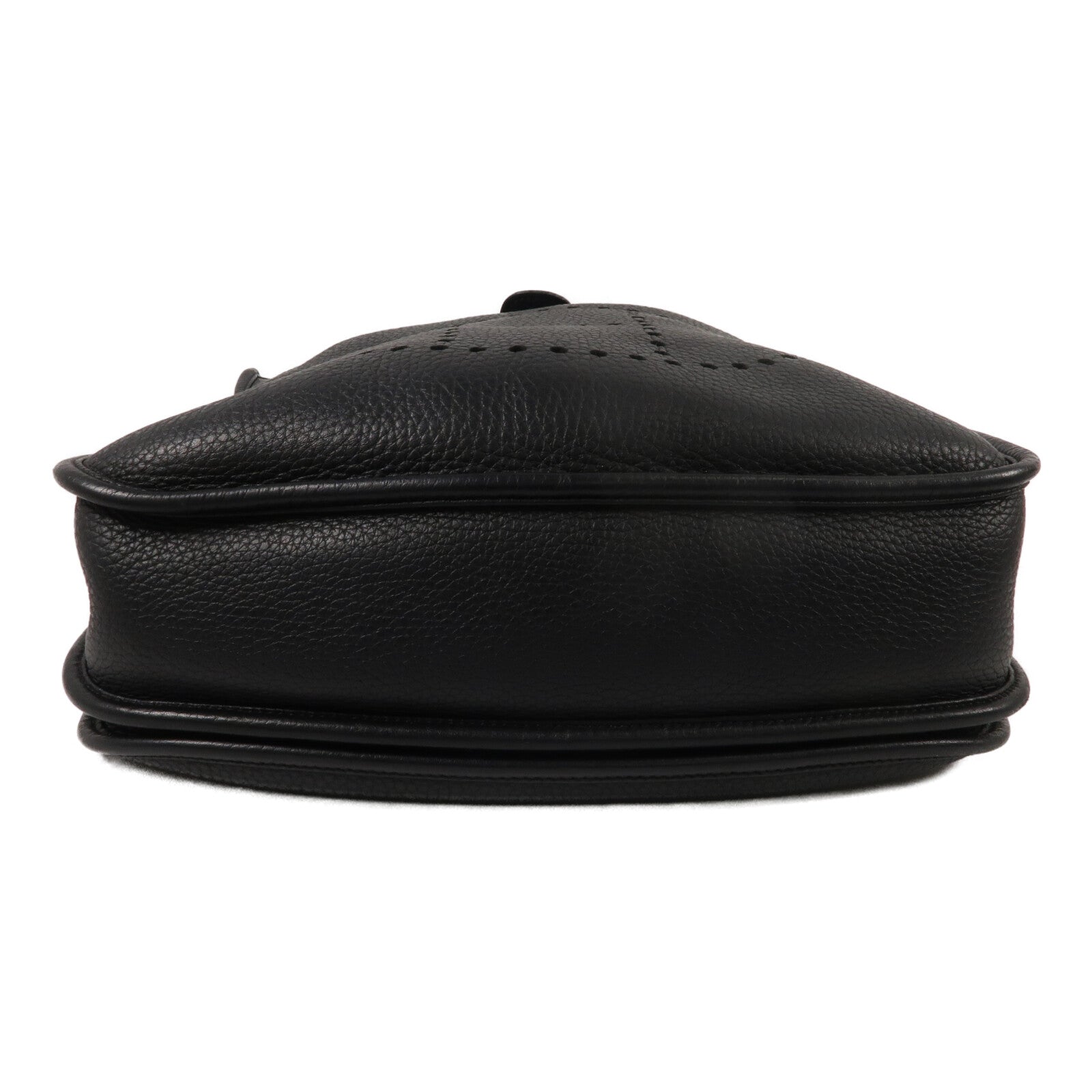 HERMES Clemence皮革Evelyne PM肩背袋Noir