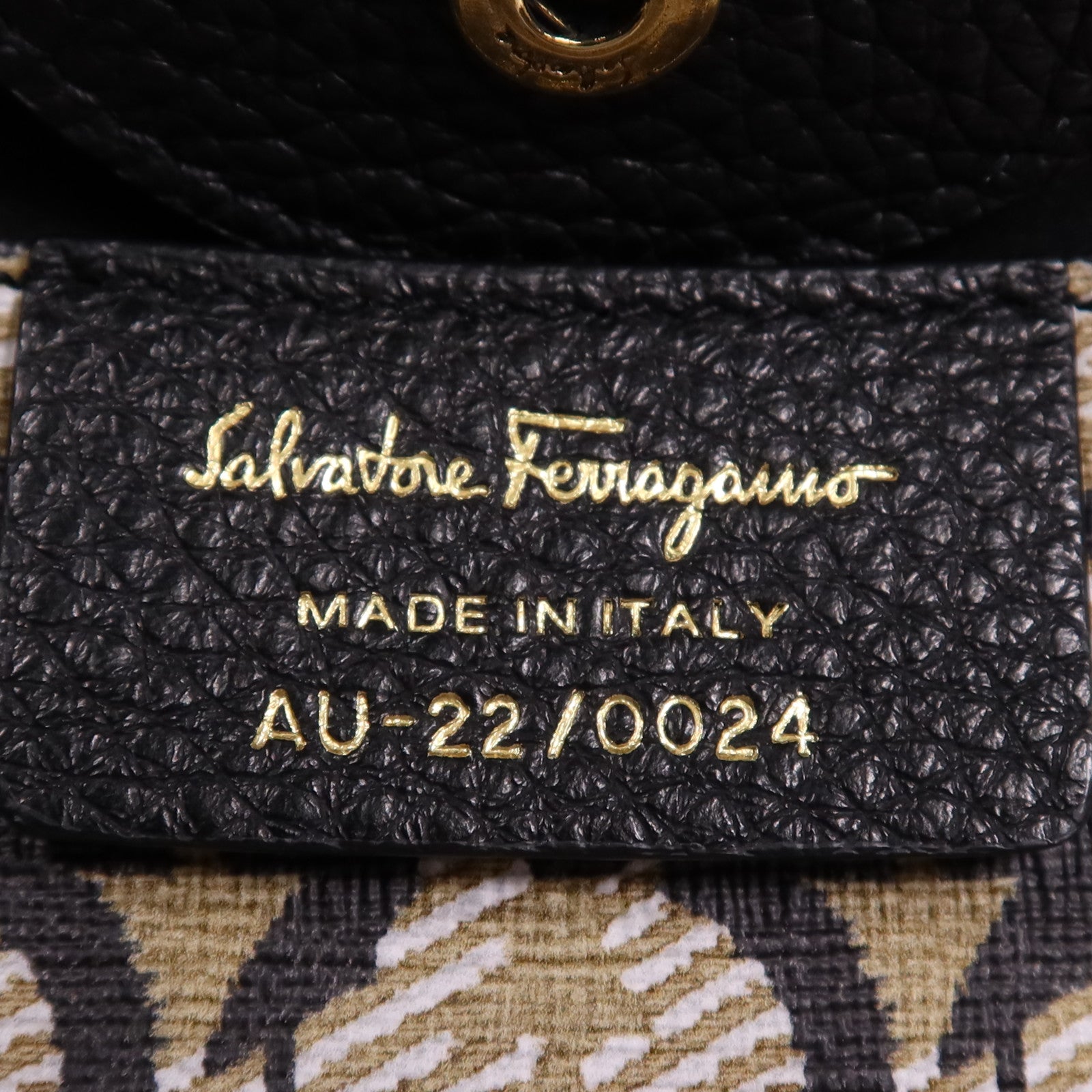 Salvatore Ferragamo 牛皮皮革2 Way Shoulder Bag金扣肩背袋