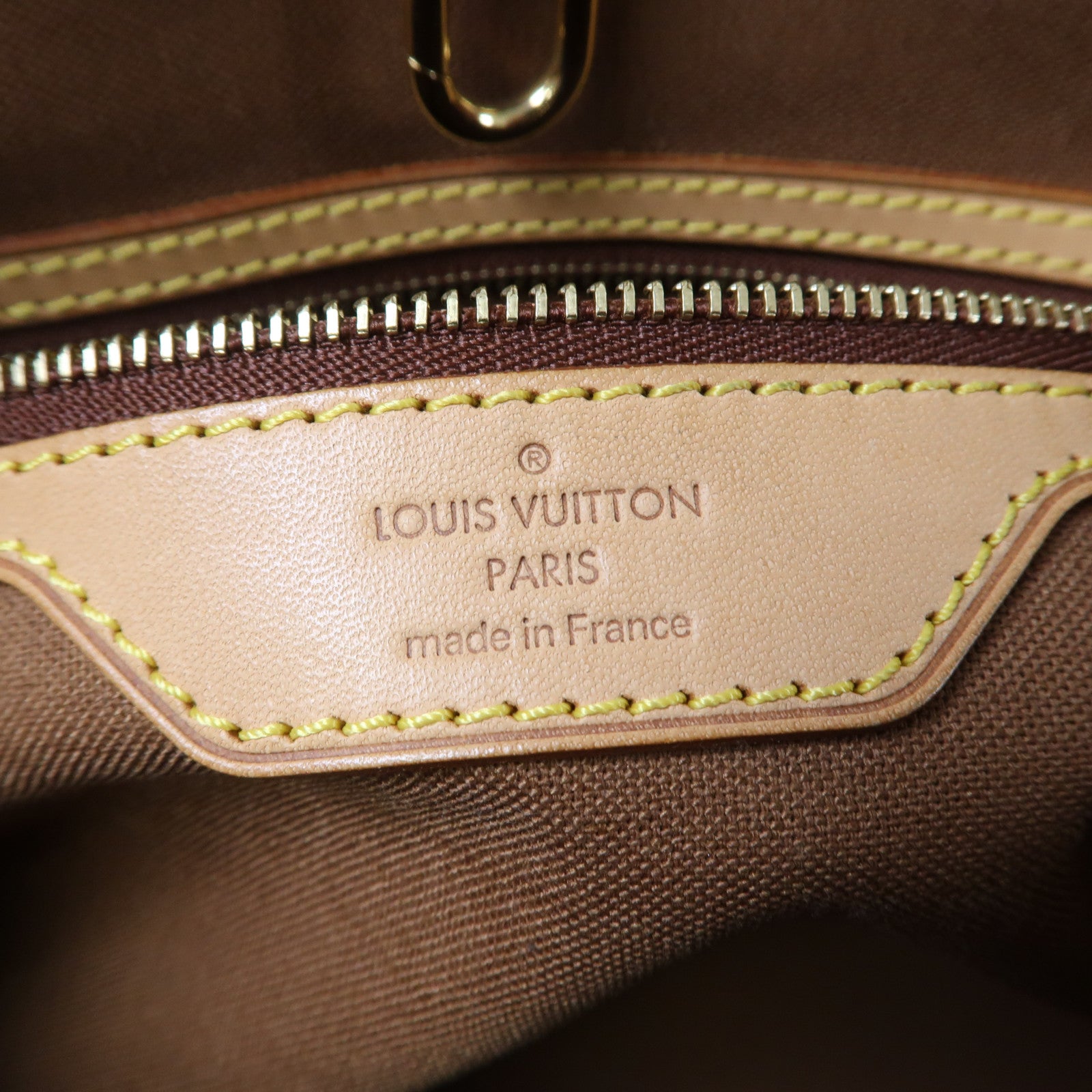 LOUIS VUITTON Monogram Batignolles Horizontal金扣肩背袋啡色