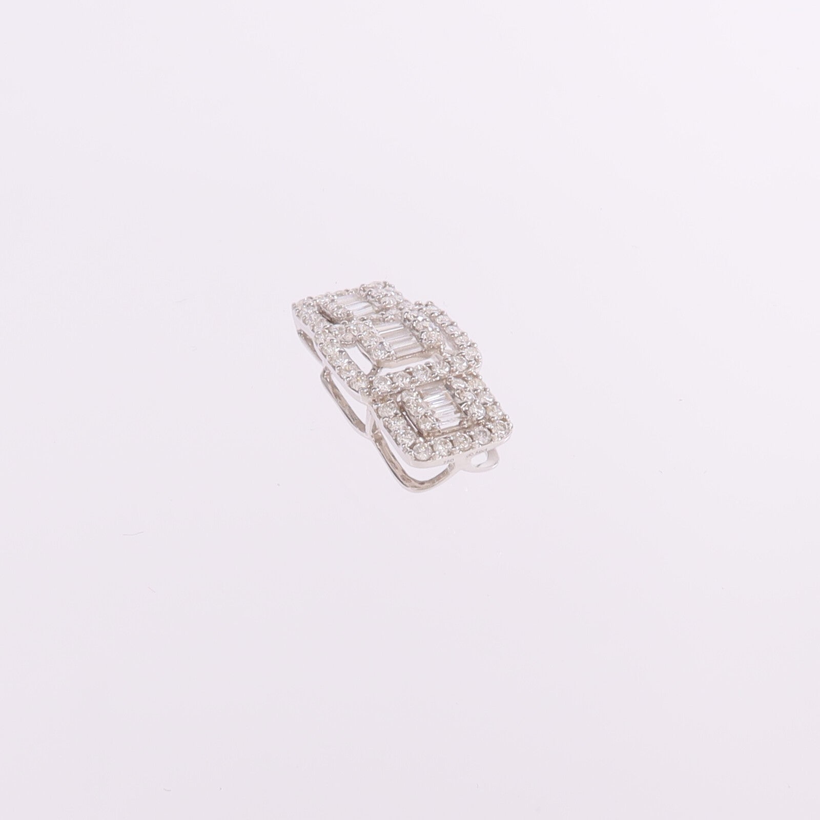 JEWELRY 【激減優惠】18K白金Diamond Pendant Top鑽石吊墜