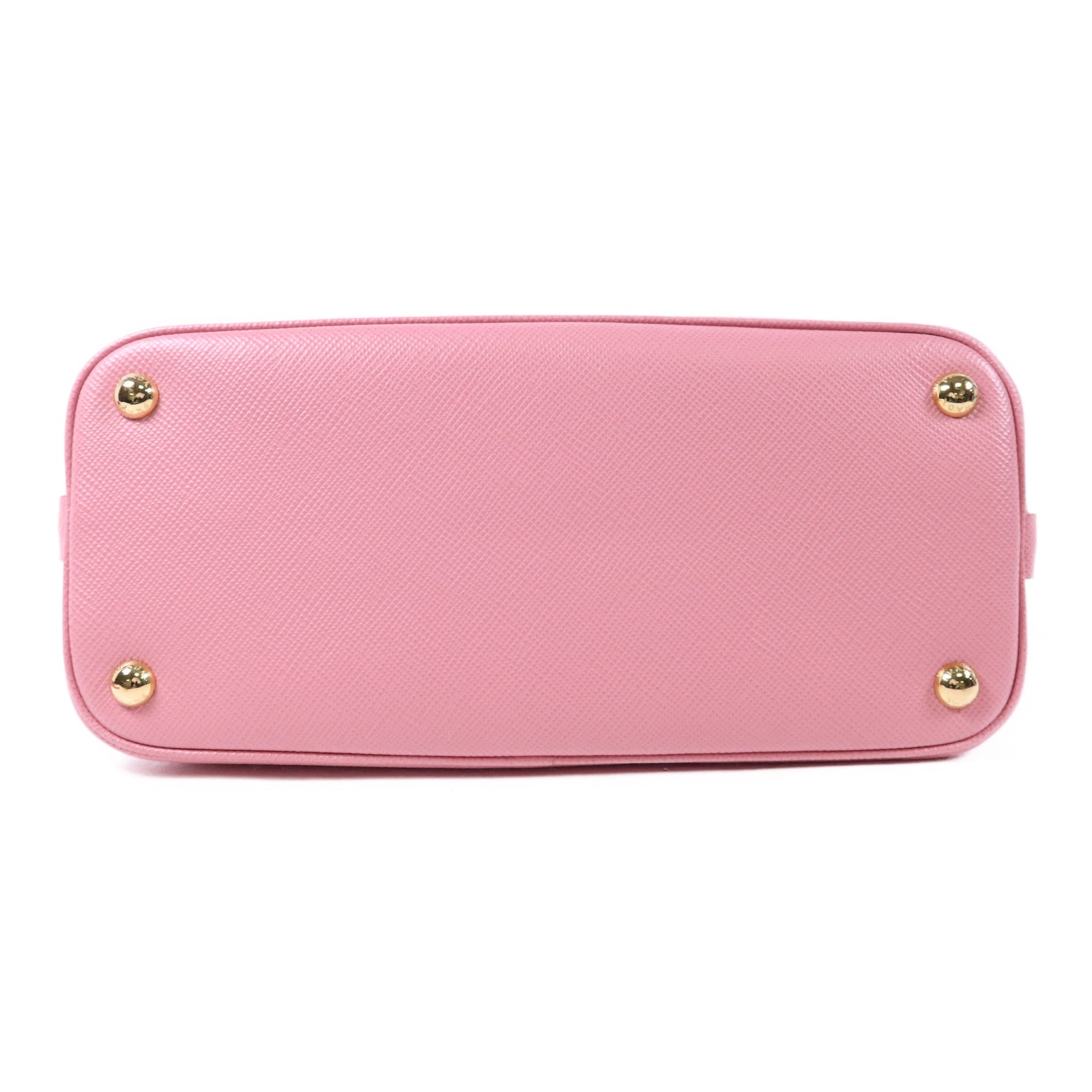 PRADA Saffiano皮革Matinee金扣手挽肩背兩用袋