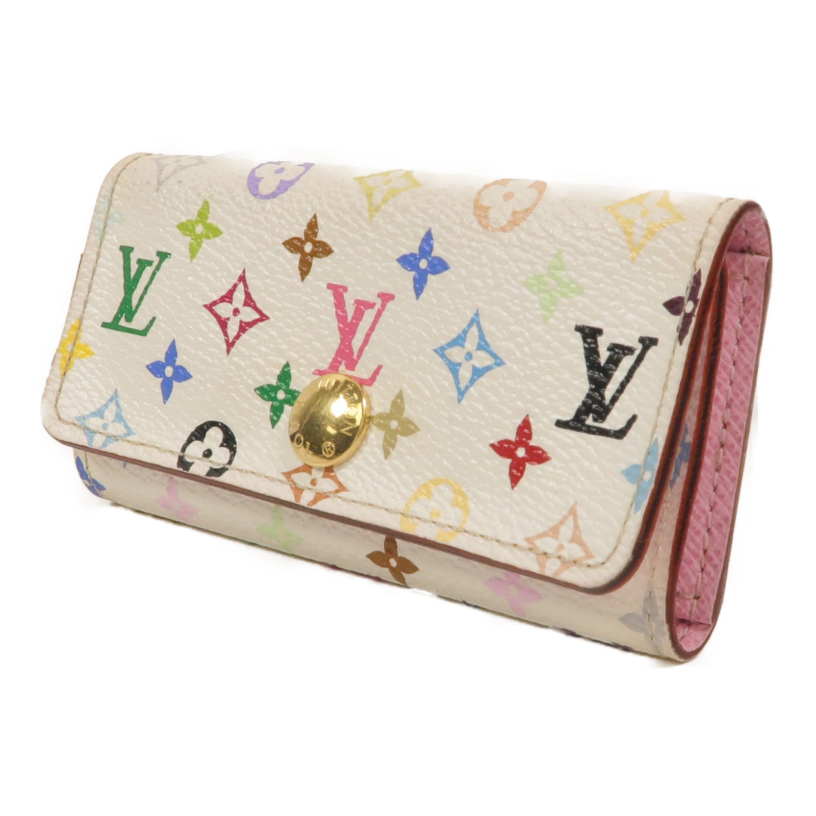 LOUIS VUITTON Monogram Multicolore Multicles 4 Key Holder鎖匙包
