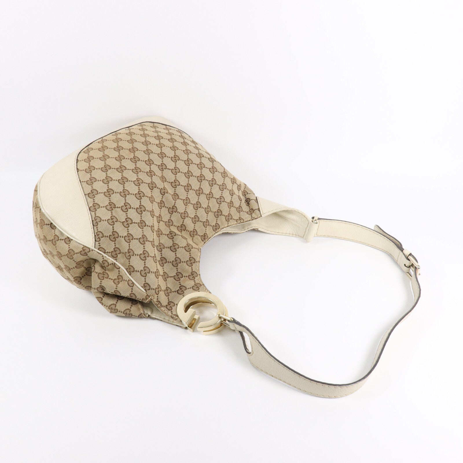 GUCCI 帆布Charlotte GG肩背袋