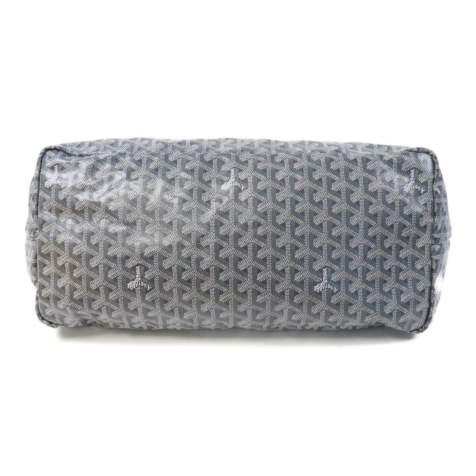GOYARD 塗層帆布Tote Bag銀扣手挽袋灰色