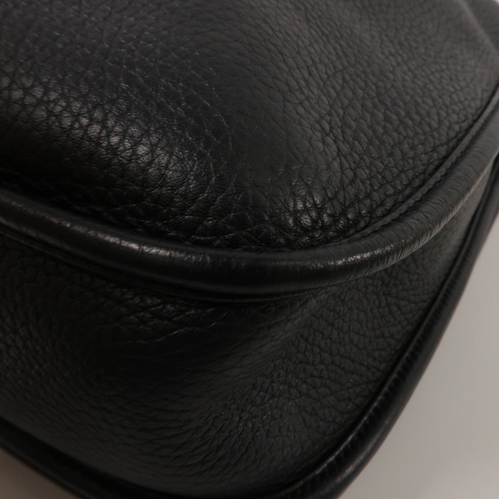 HERMES Clemence皮革Evelyne PM肩背袋Noir