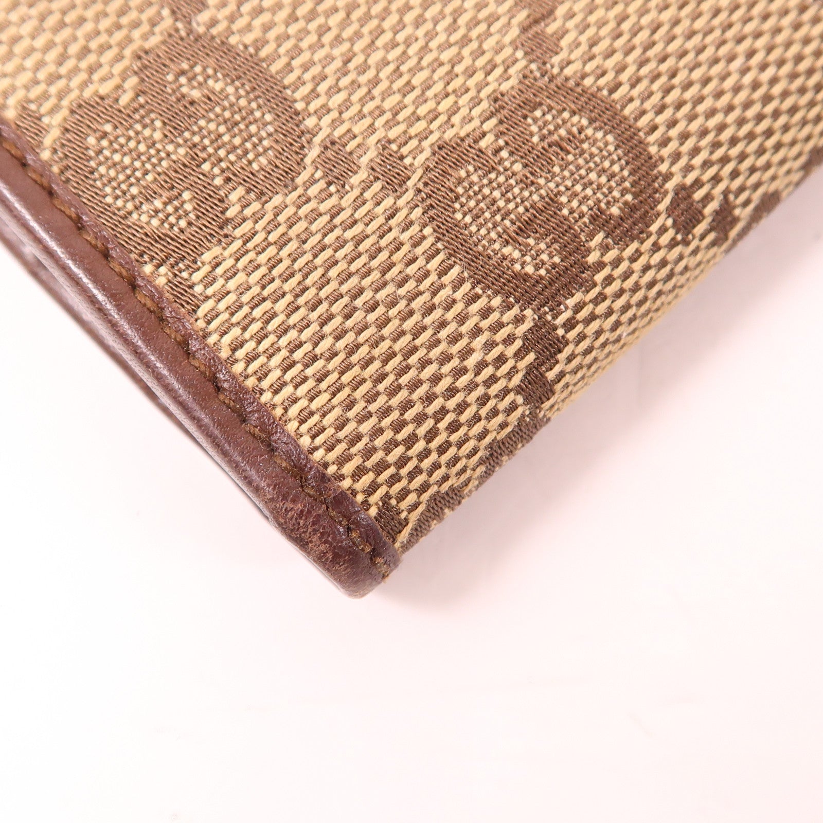 GUCCI 帆布Wallet銀扣錢包
