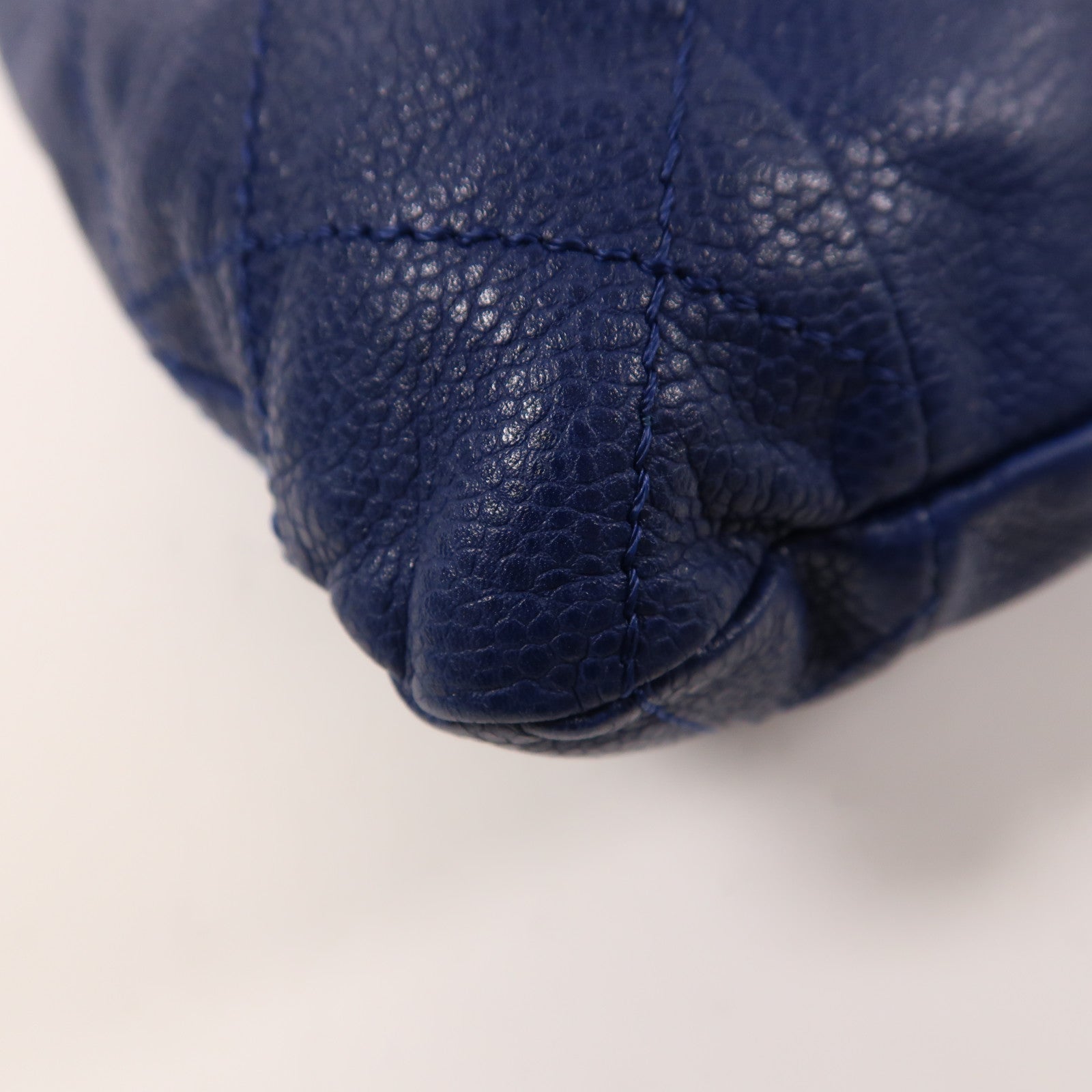 CHANEL 牛皮皮革Chain Shoulder銀扣鏈帶肩背袋