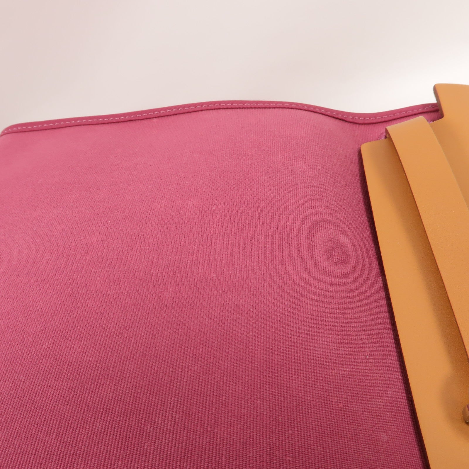 HERMES 帆布Herbag PM手挽肩背兩用袋Fuchsia
