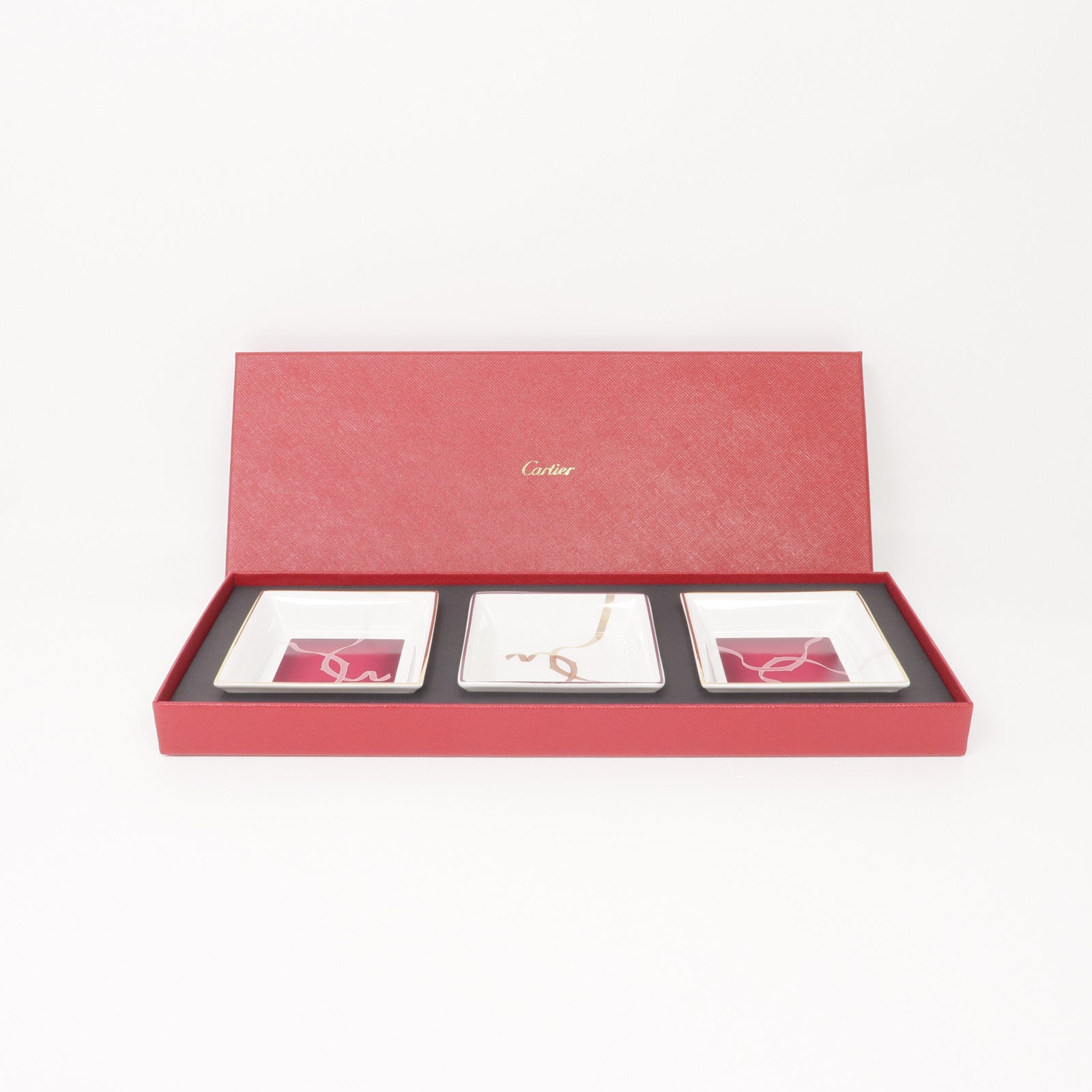 CARTIER 瓷Cartier Set of 3 Trays托盤