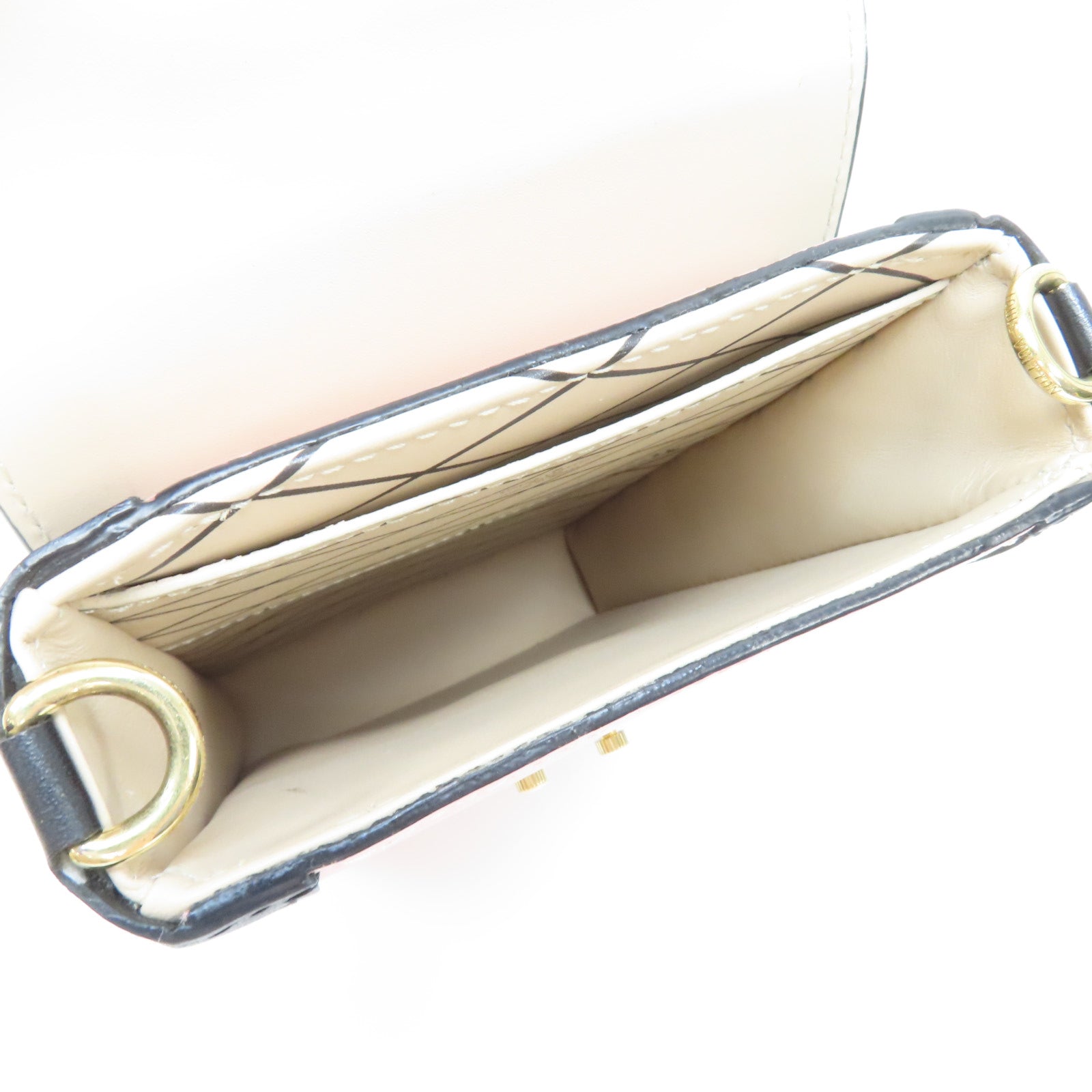 LOUIS VUITTON 【激減優惠】Epi Pochette Trunk金扣肩背袋粉紅色