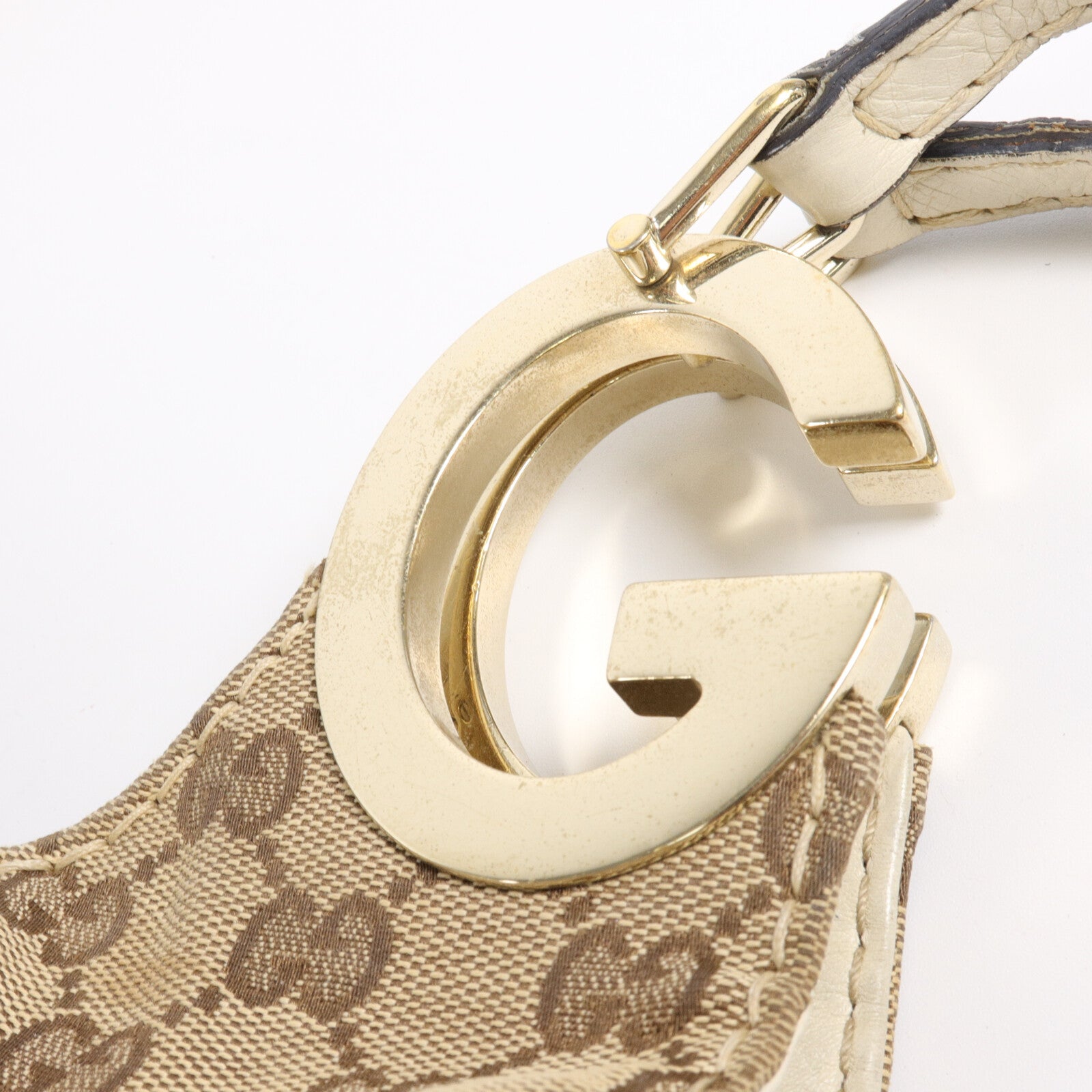 GUCCI 帆布Charlotte GG肩背袋