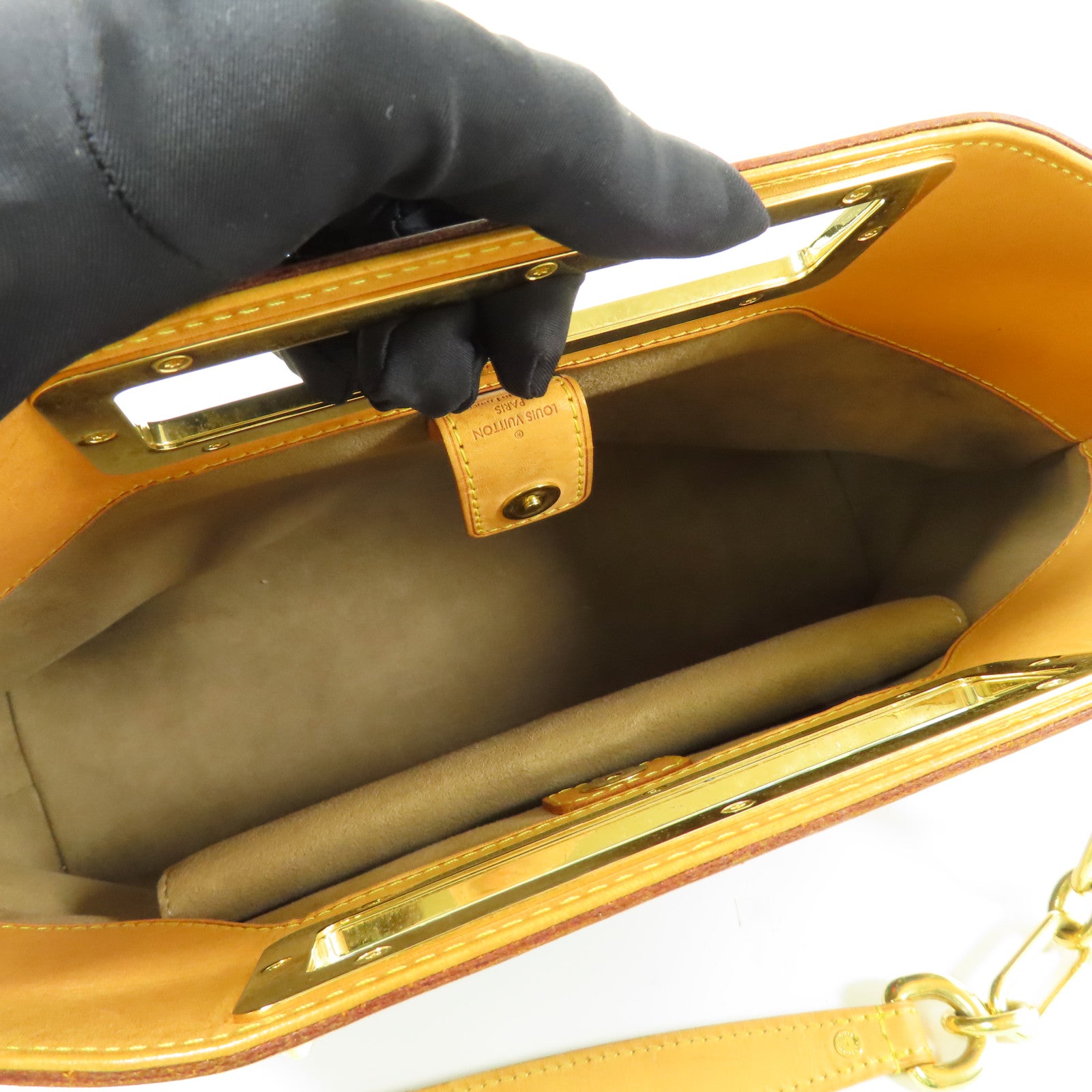 LOUIS VUITTON LV GHW Judy MM 2Way Shoulder Hand Bag M40256 Monogram Multicolore