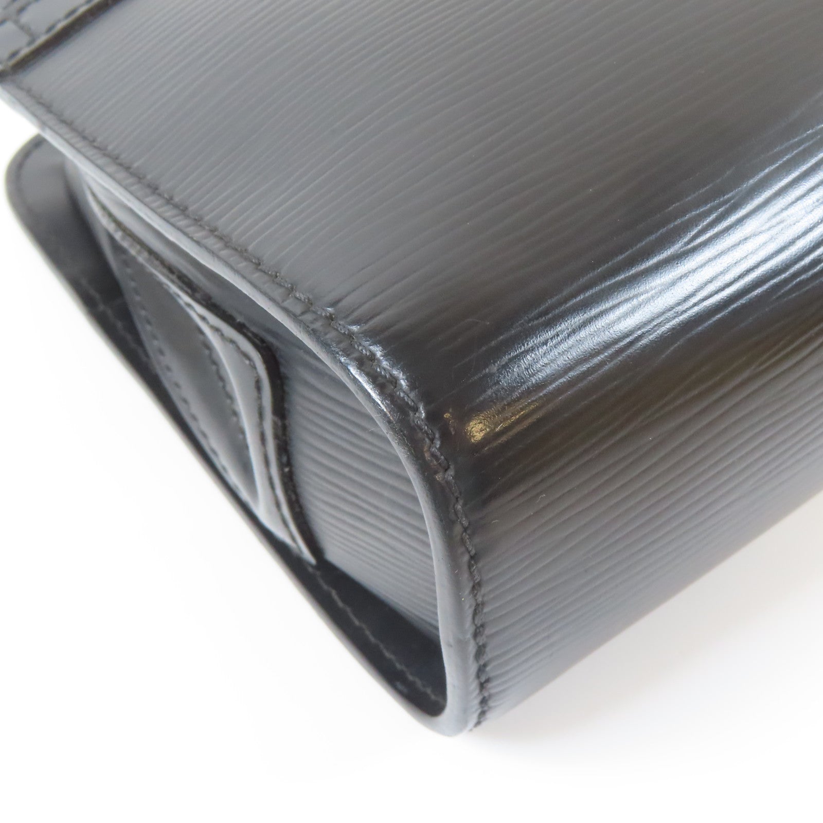 LOUIS VUITTON 【激減優惠】Epi Osh Clutch Bag銀扣手拿包黑色