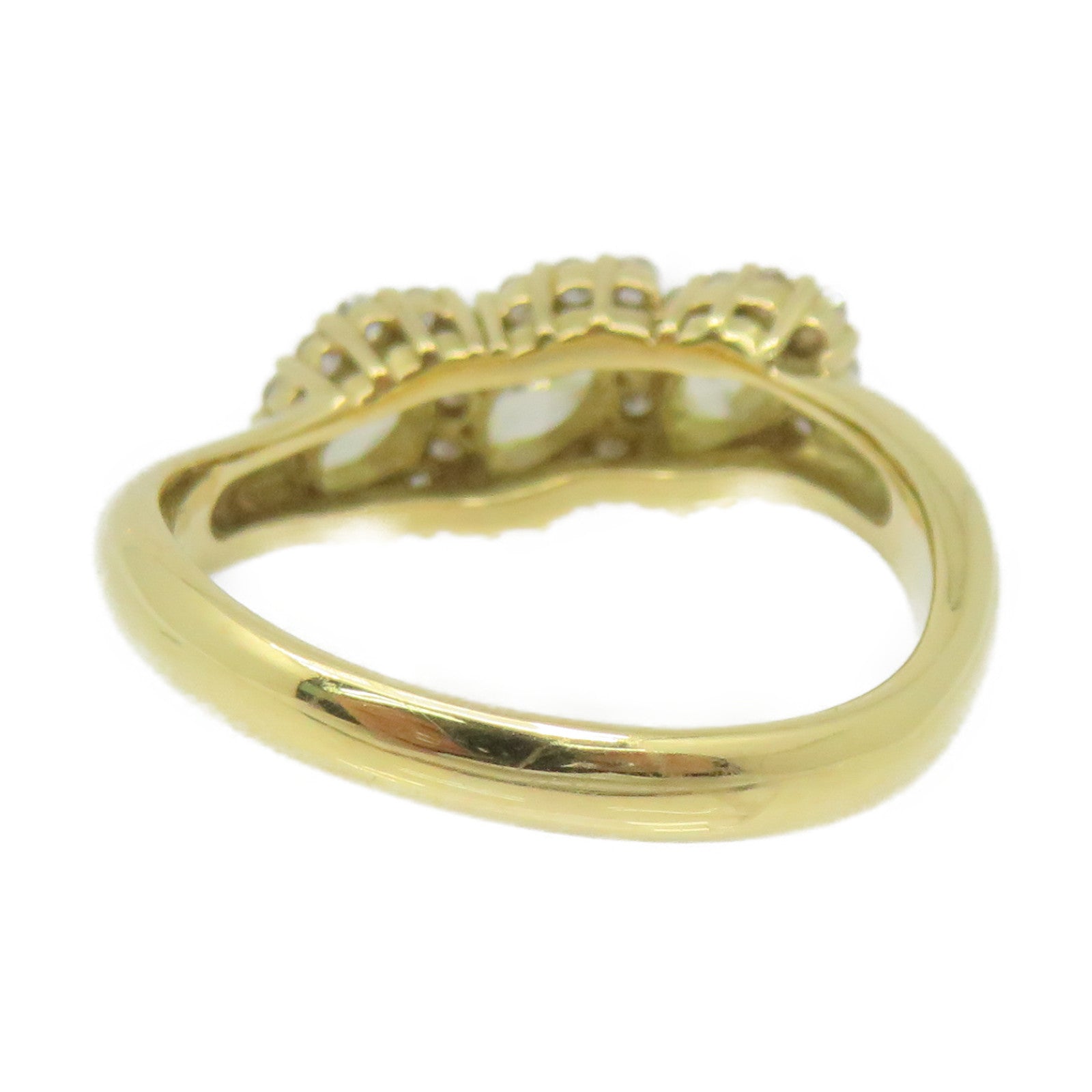 JEWELRY 18K Gold/0.78ct Diamond Ring US#6.75