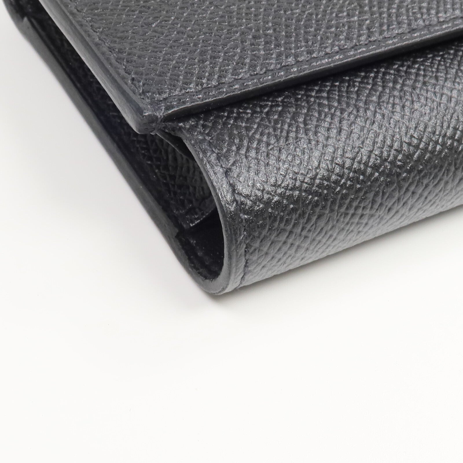 HERMES Epsom皮革Passant Long Wallet長錢包Noir