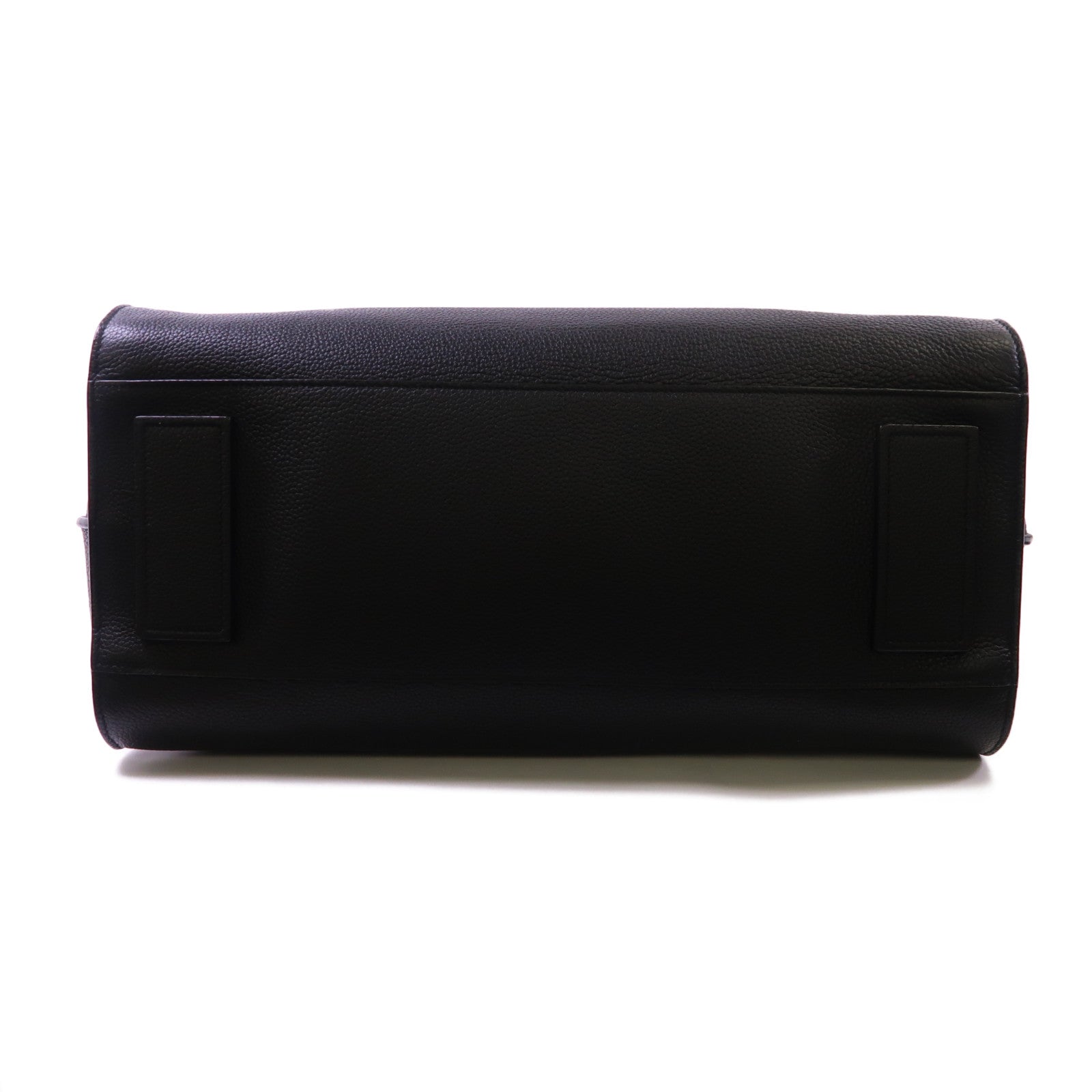 YVES SAINT LAURENT 牛皮皮革Shoulder Tote銀扣肩背袋/手挽袋