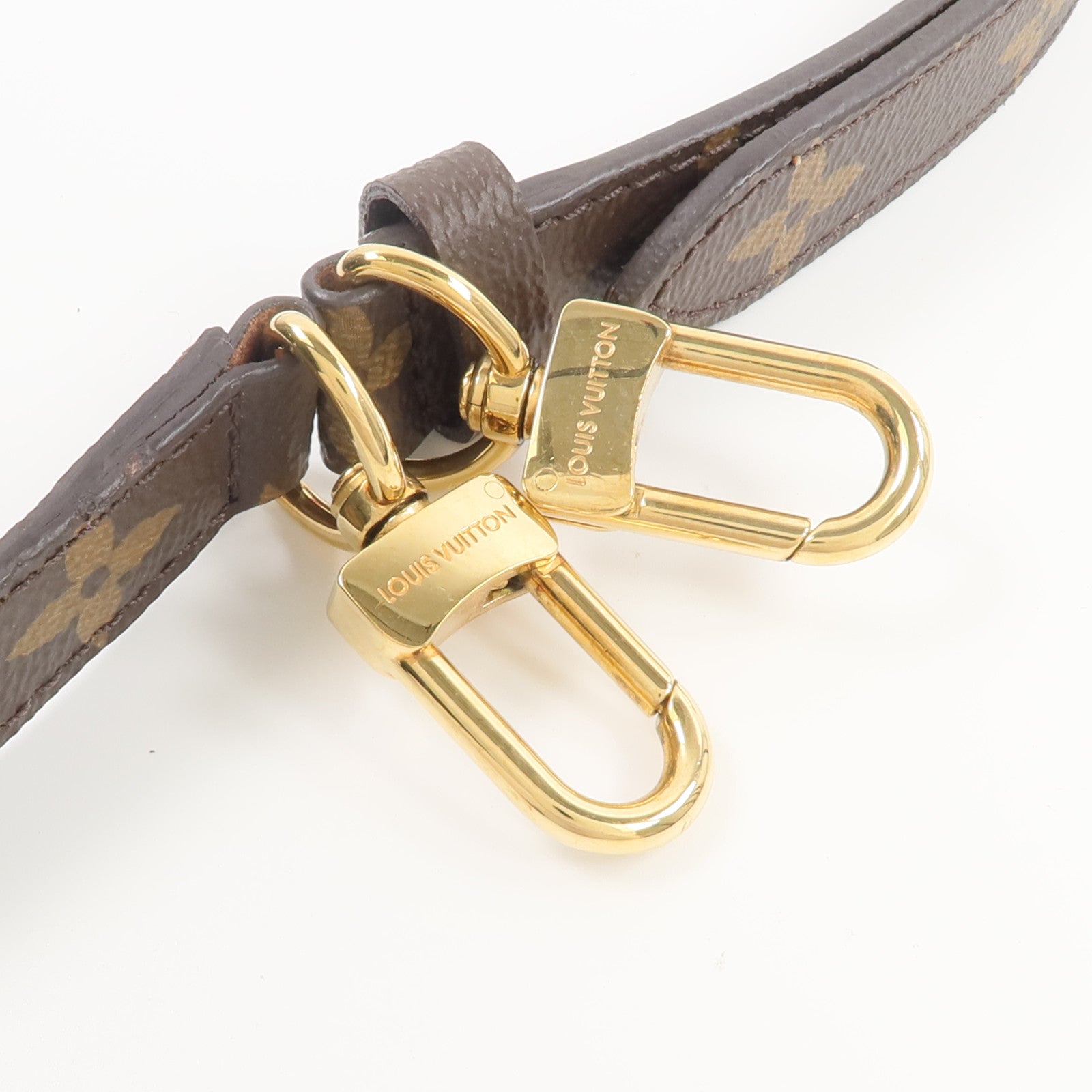 LOUIS VUITTON Monogram Adjustable Shoulder Straps 18mm肩帶