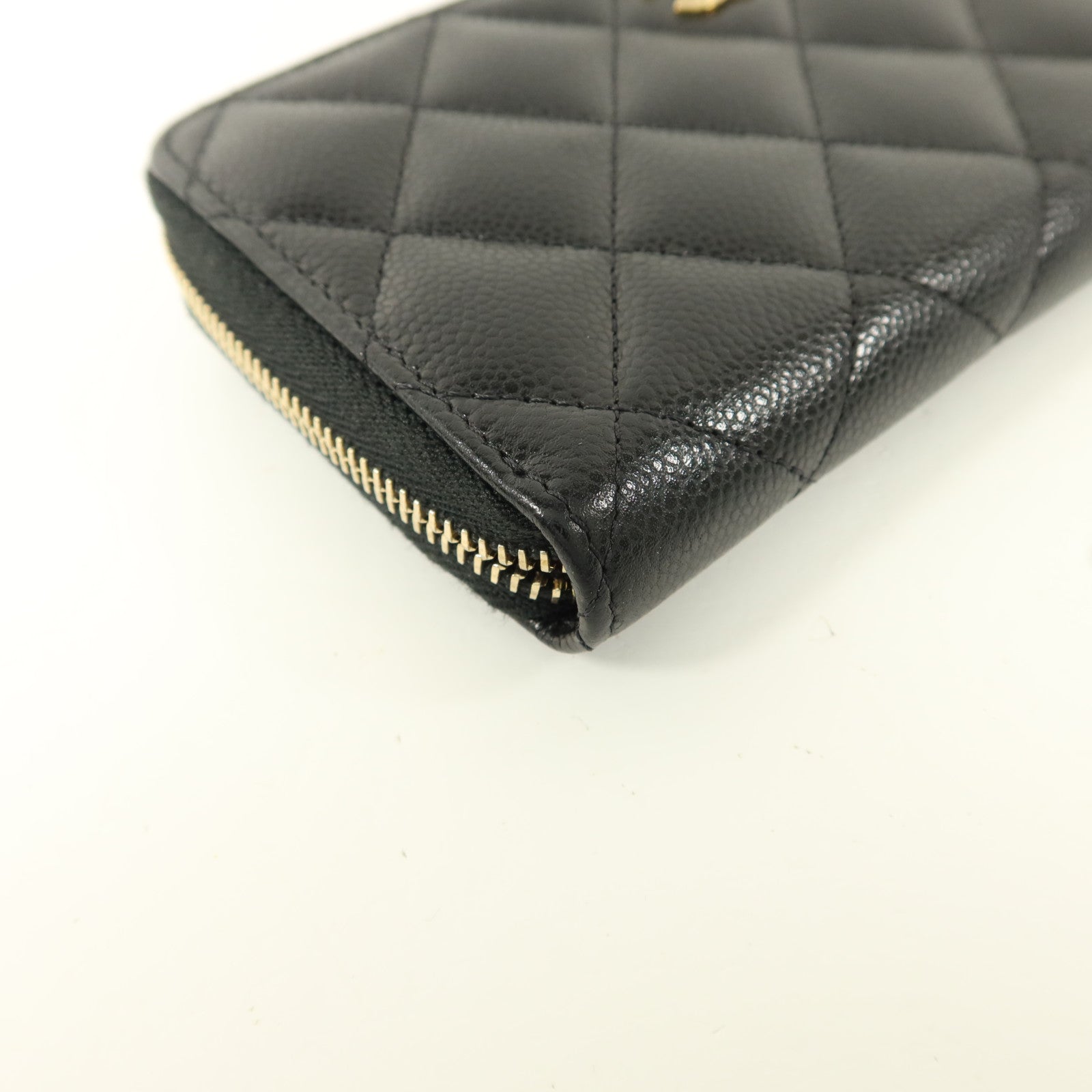 CHANEL 【激減優惠】牛皮皮革Zipper Wallet錢包