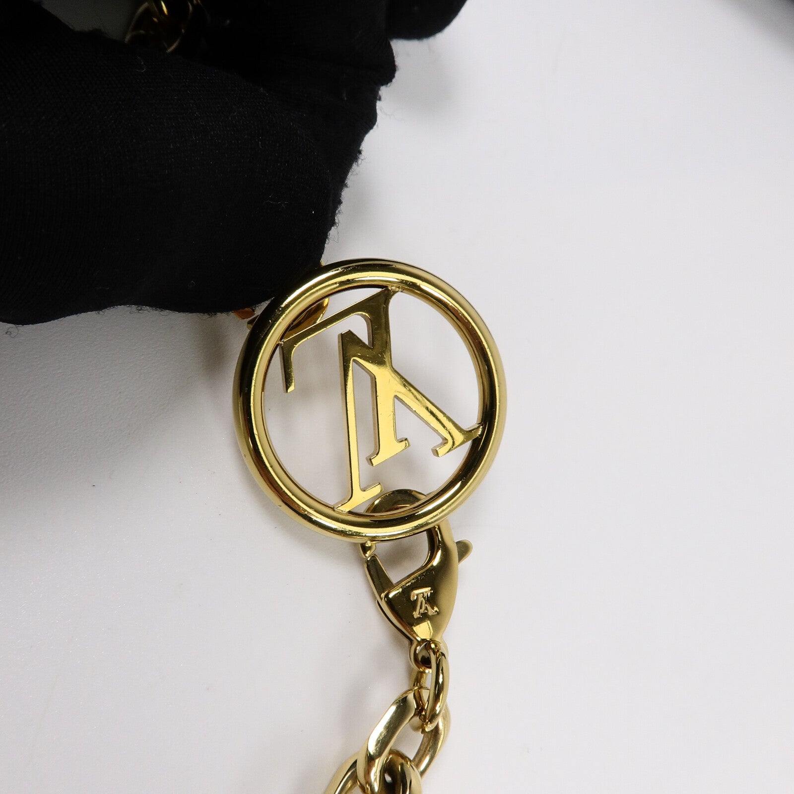 LOUIS VUITTON Monogram Lambskin Pochette Coussin鏈帶肩背袋