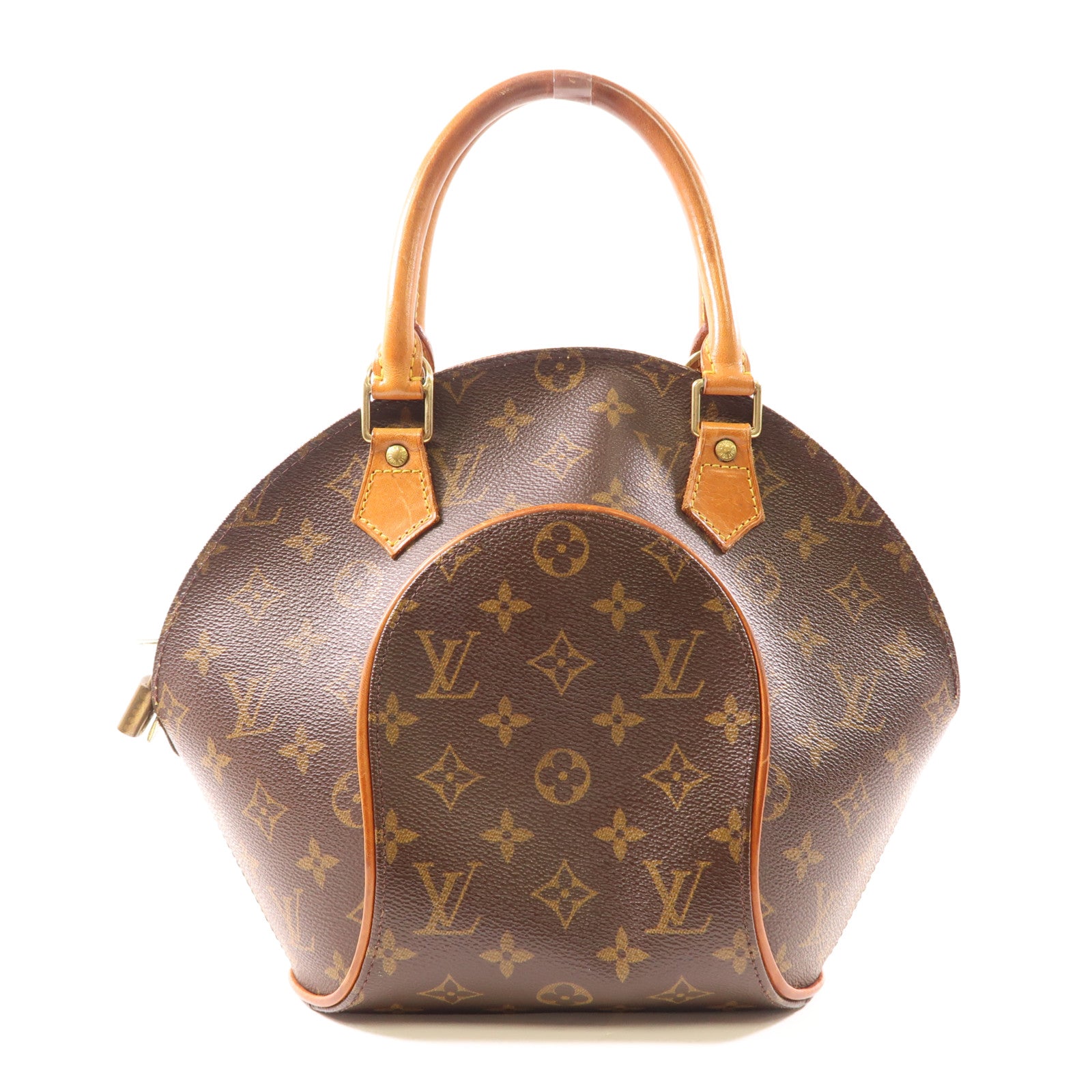 LOUIS VUITTON Monogram Ellipse PM金扣手挽袋