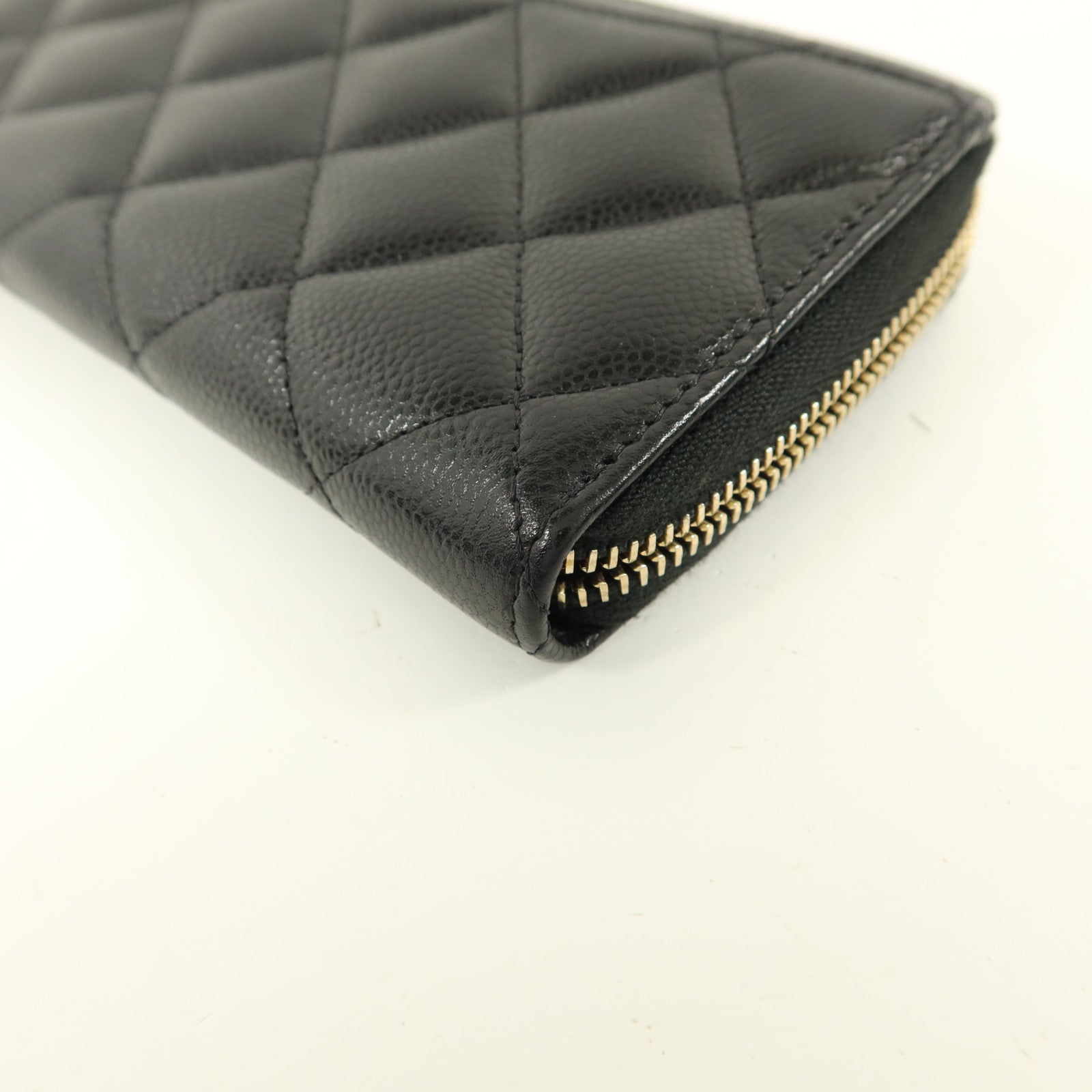 CHANEL 【激減優惠】牛皮皮革Zipper Wallet錢包