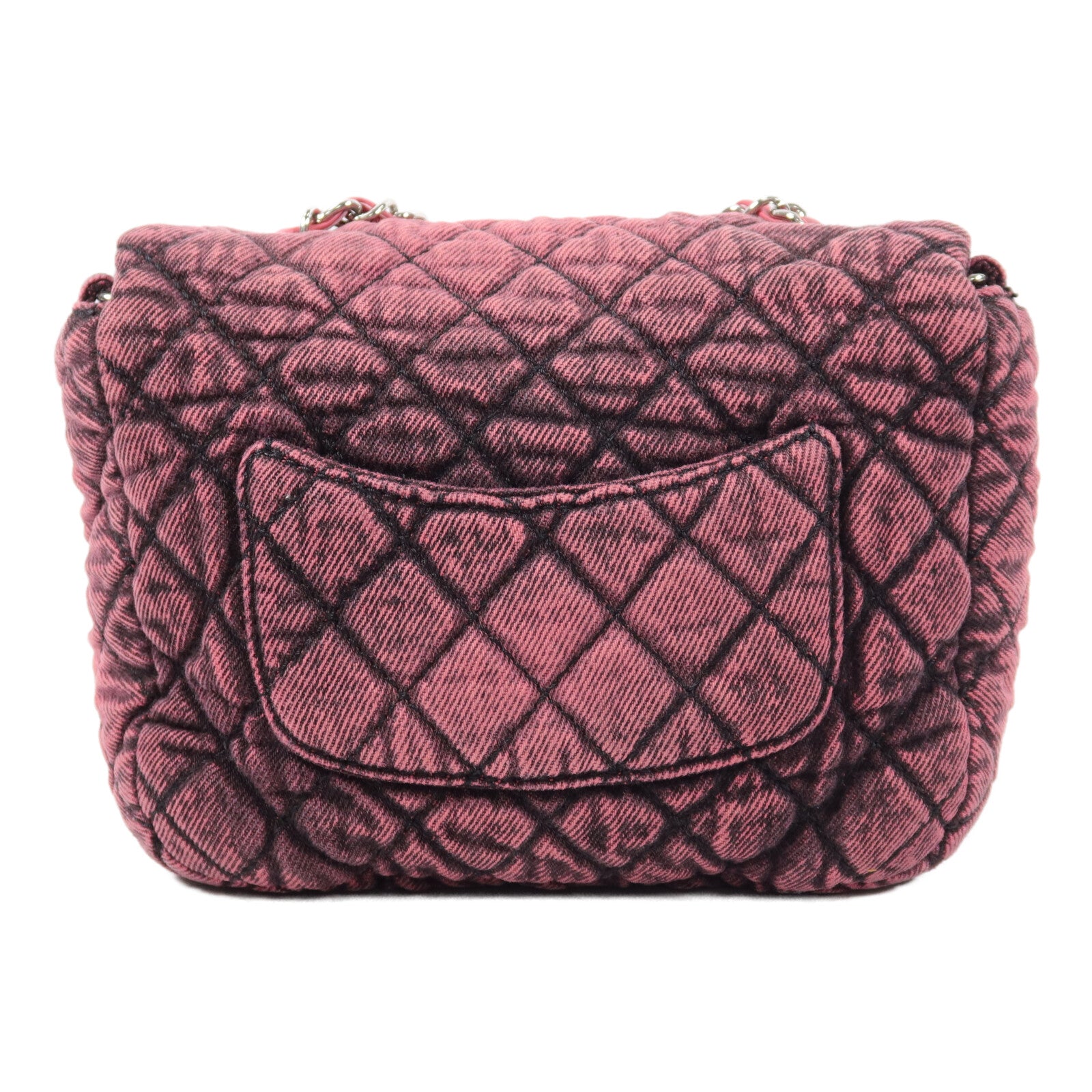 CHANEL 牛仔布Demin Impression Flap Bag鏈帶肩背袋