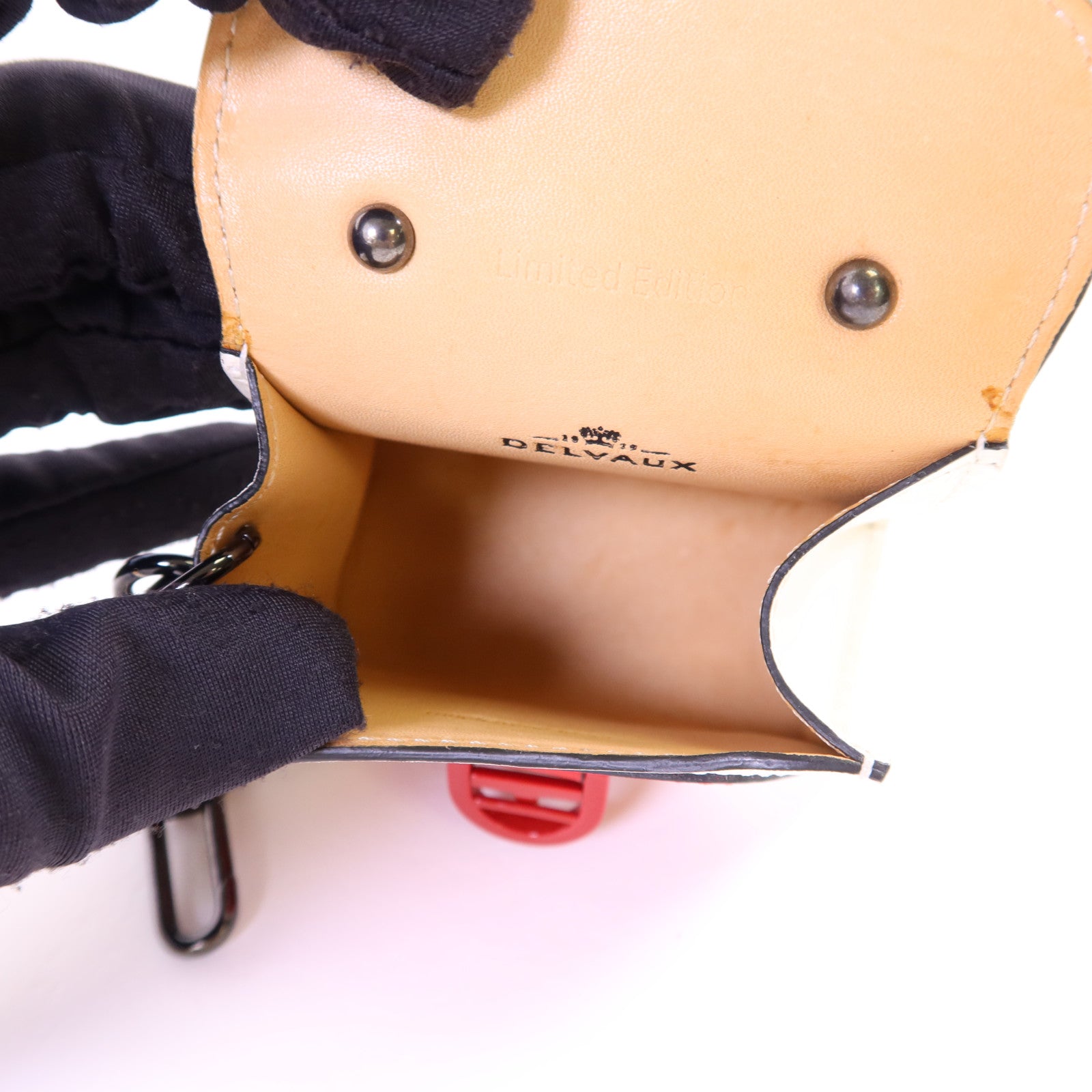 Delvaux 牛皮皮革Brillant Bag Charm掛飾