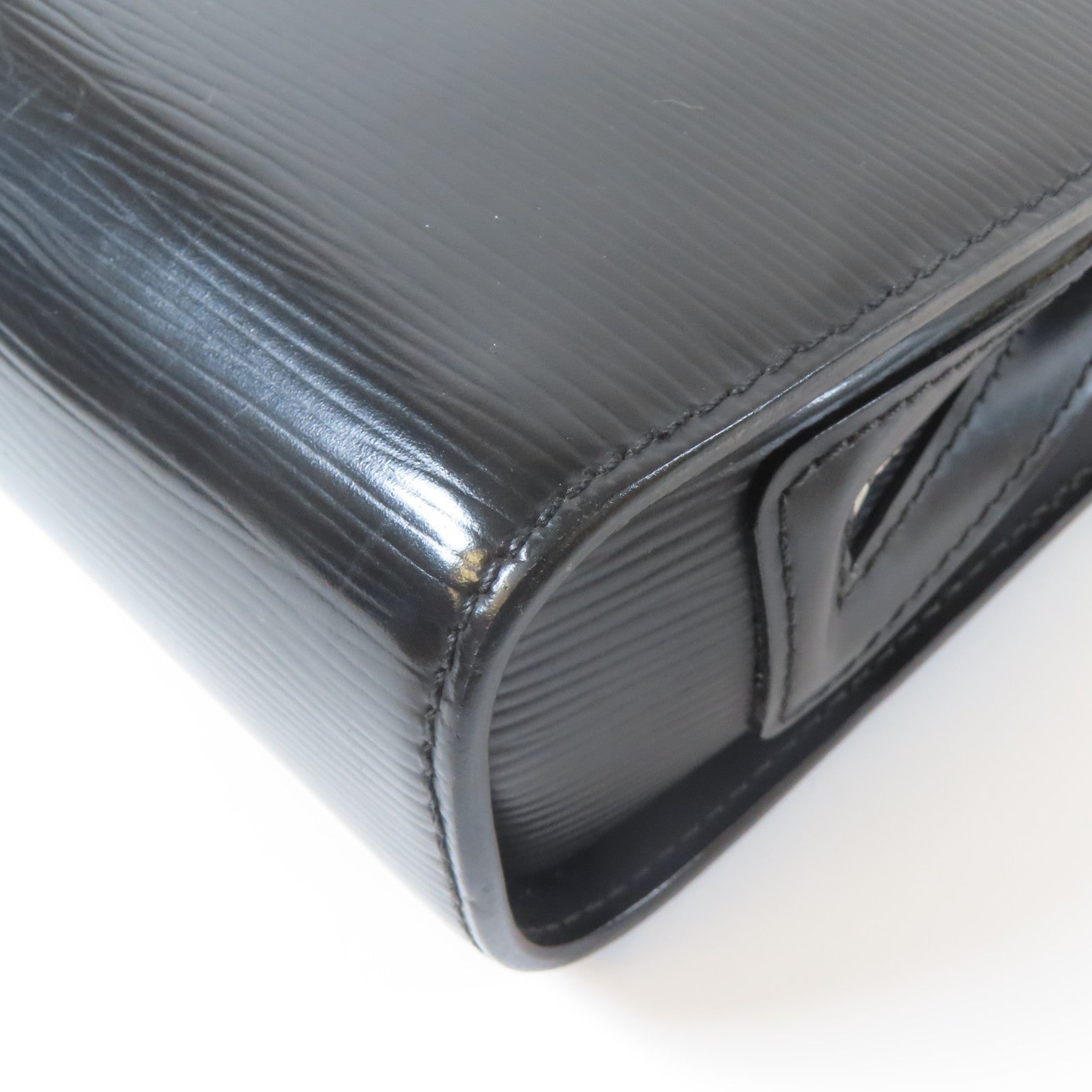 LOUIS VUITTON 【激減優惠】Epi Osh Clutch Bag銀扣手拿包黑色